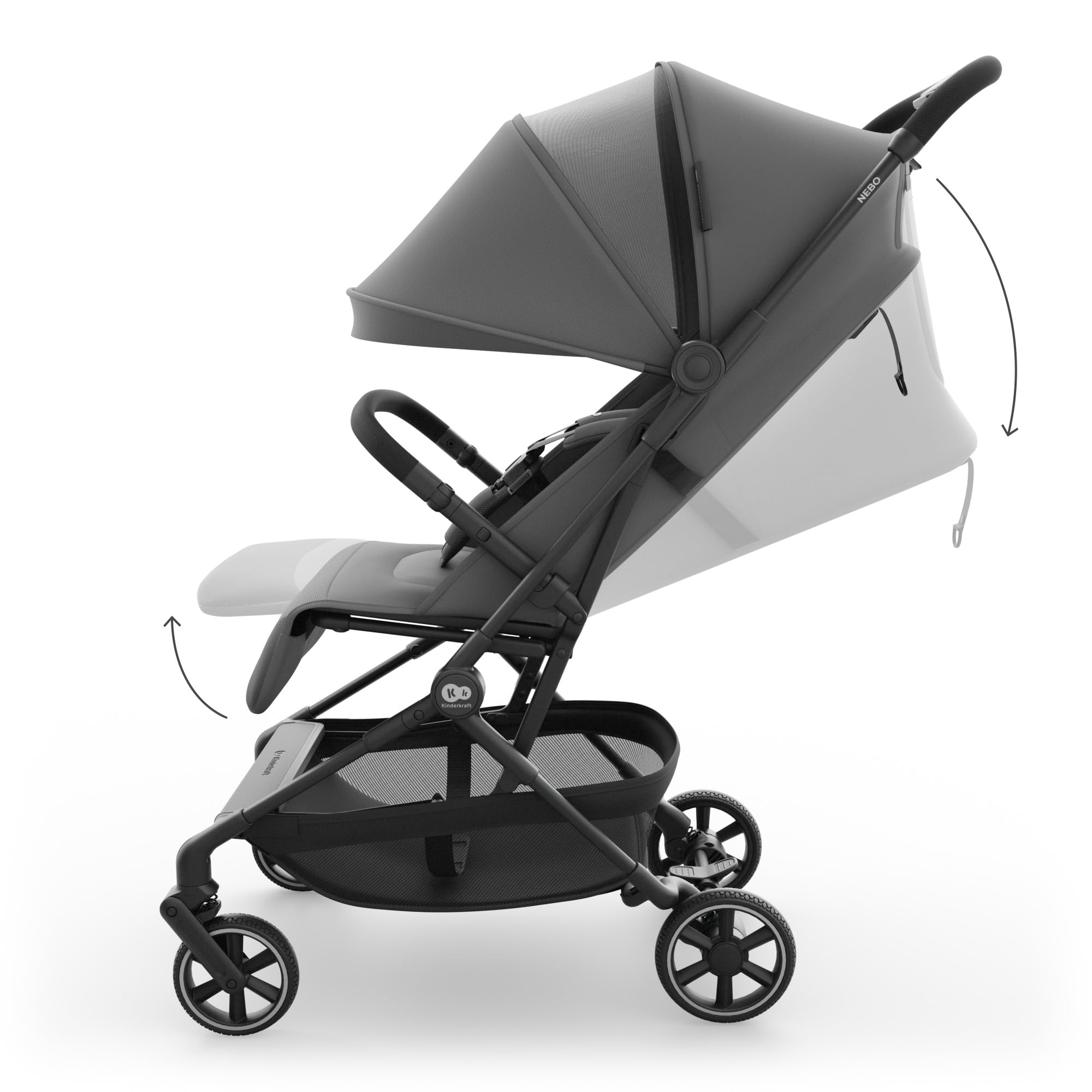 kinderkraft-nebo-buggy-grau-mit-liegeposition-handgep-ck image 6