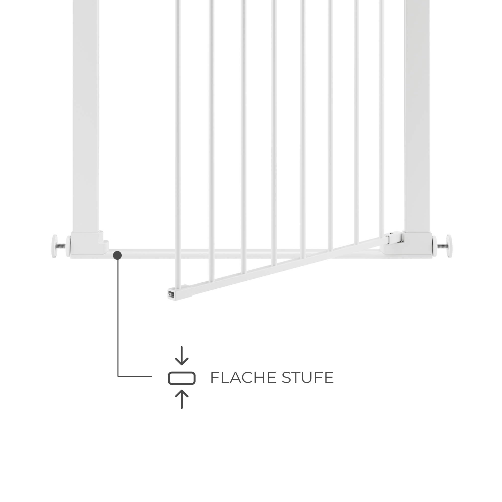 kinderkraft-safe-snap-treppenschutzgitter-ohne-bohren-wei image 4