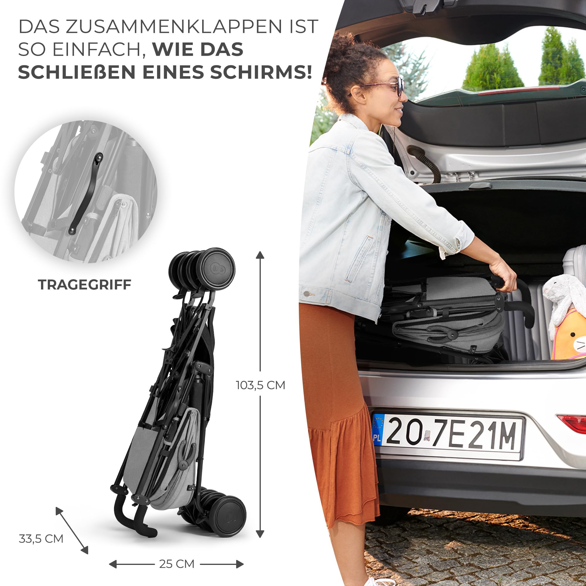kinderkraft-siesta-buggy-grau-liegeposition-bis-22-kg image 2