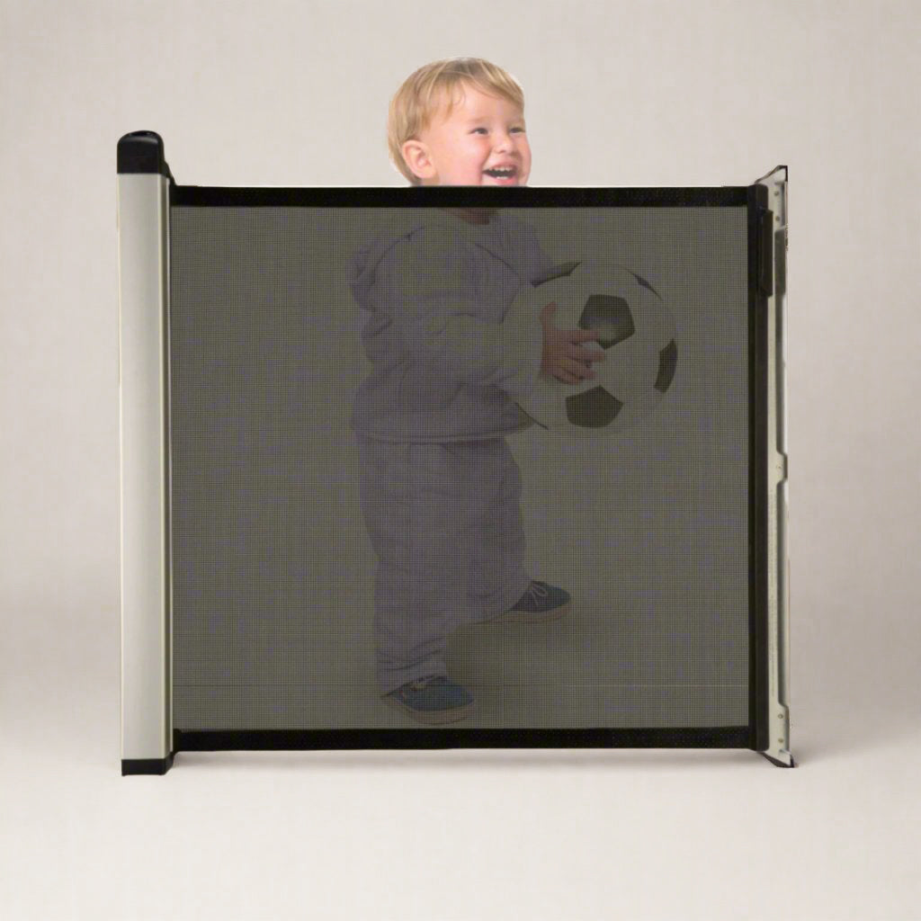 lascal-kiddyguard-avant-t-rschutzgitter-schwarz-120-cm-einziehbar image 2