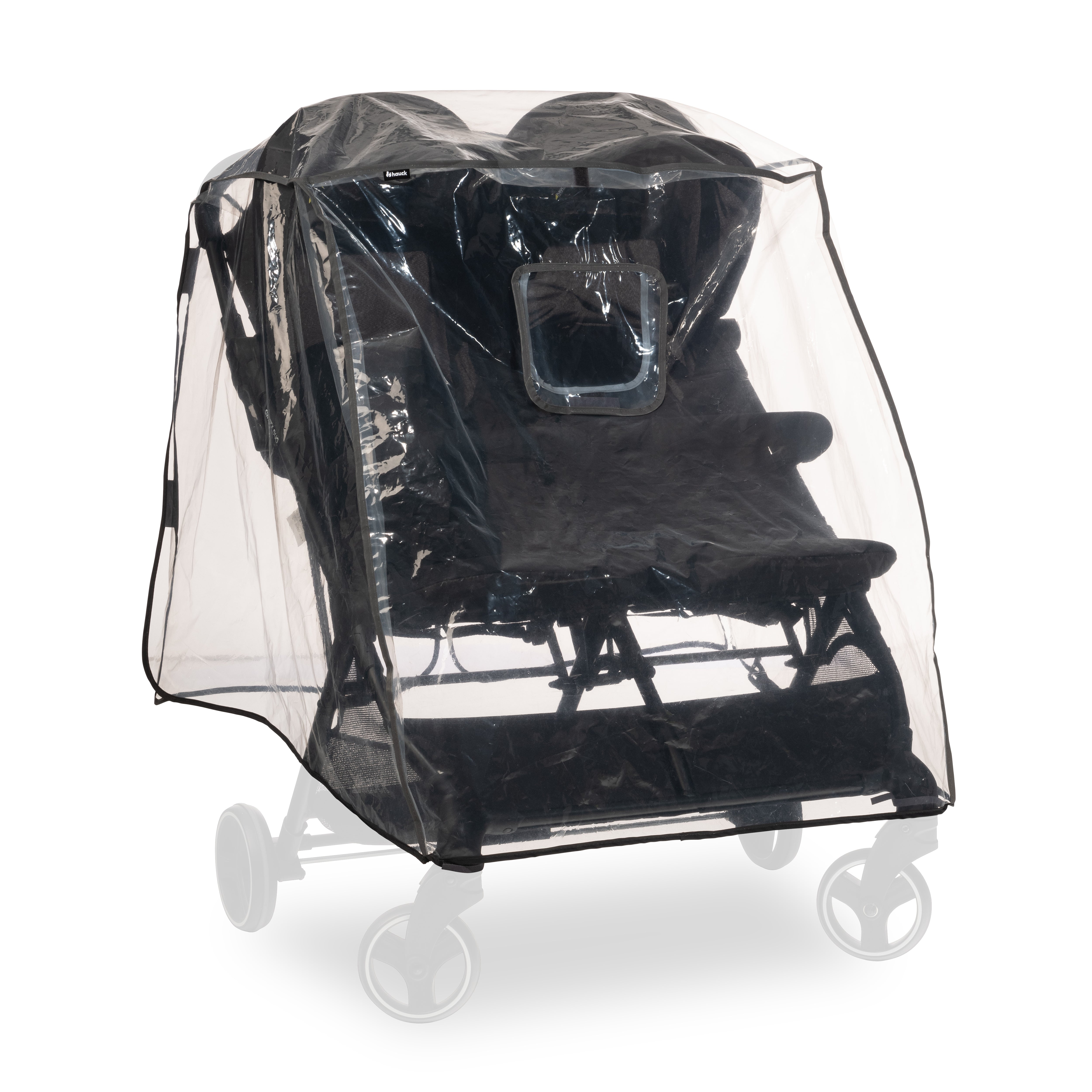 hauck-rapid-pushchair-raincover-duo-regenverdeck-geschwister image 1