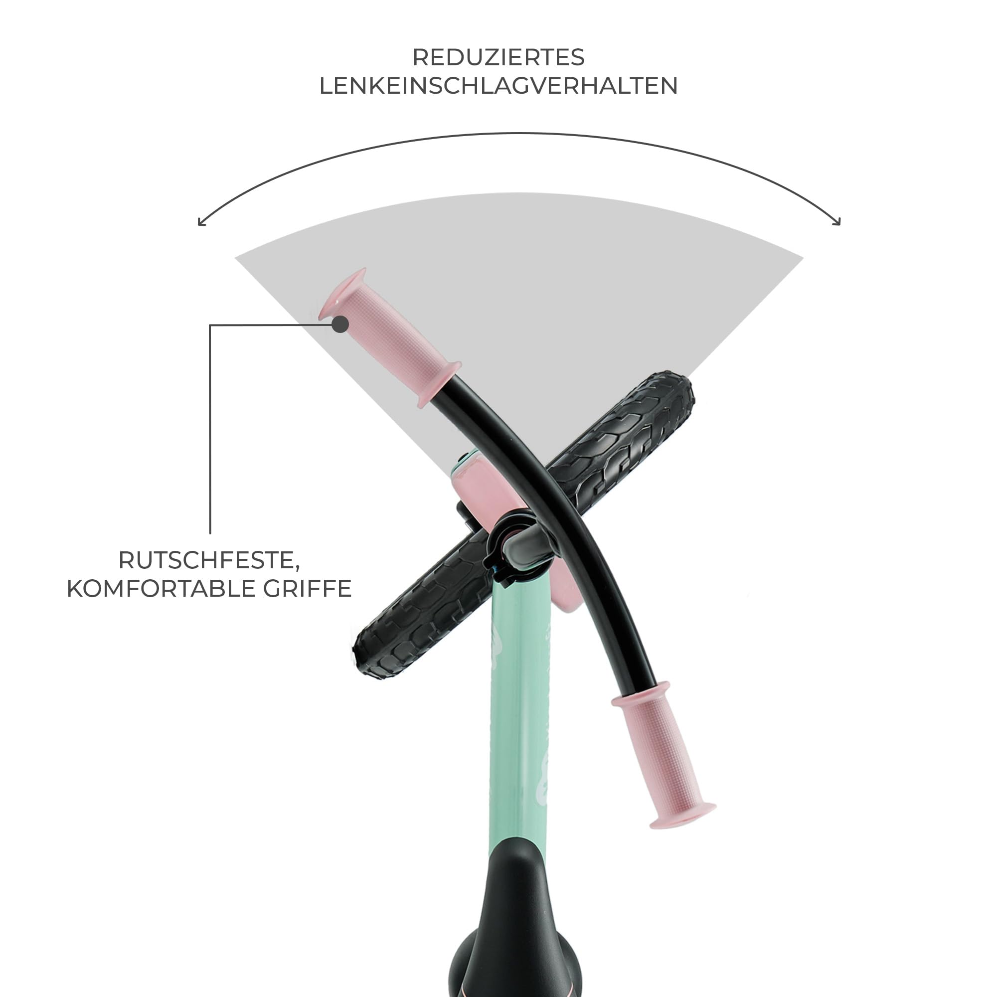 kinderkraft-2way-next-laufrad-mint-off-road-verstellbar image 5