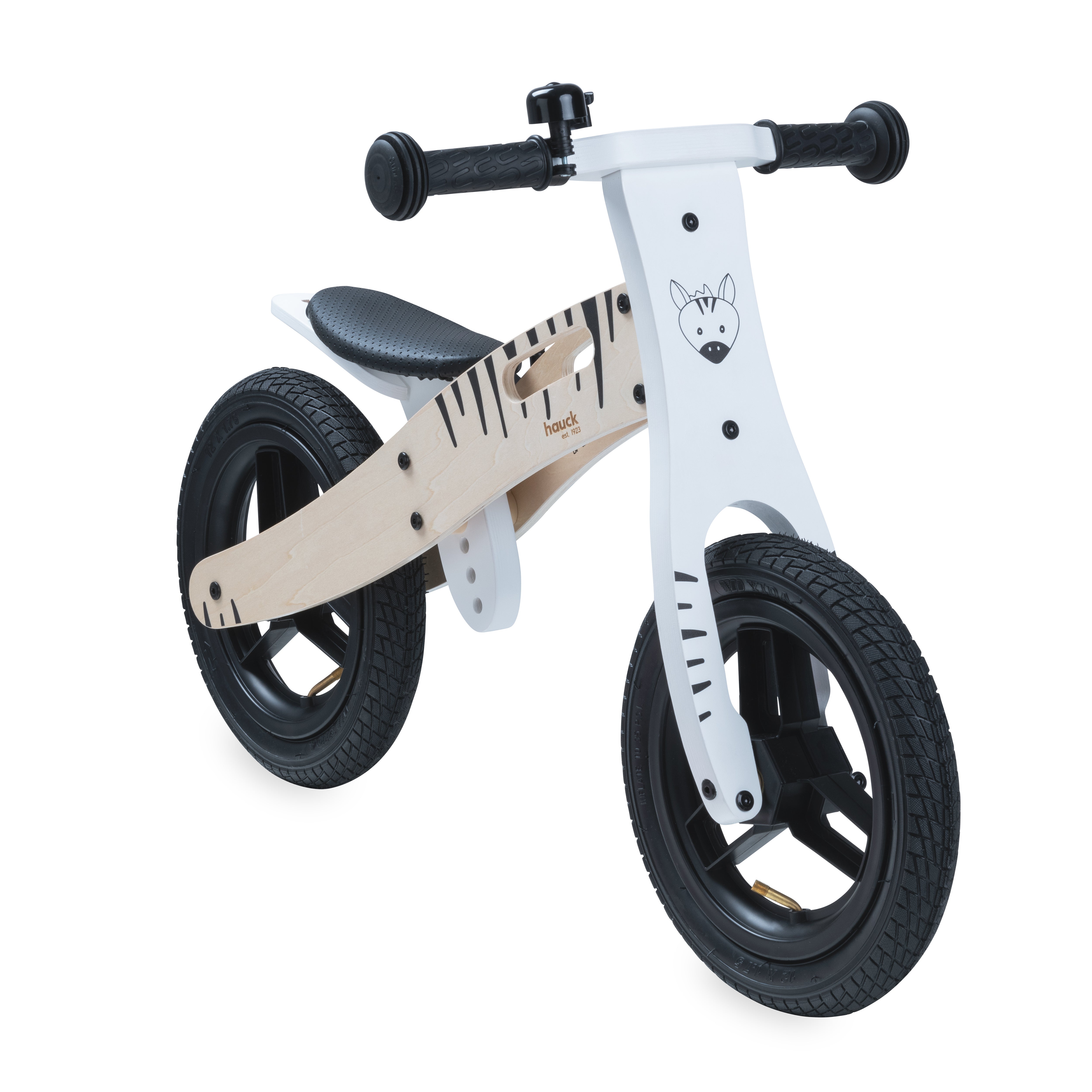 hauck-runner-balance-n-ride-laufrad-zebra-holz-12-zoll image 3