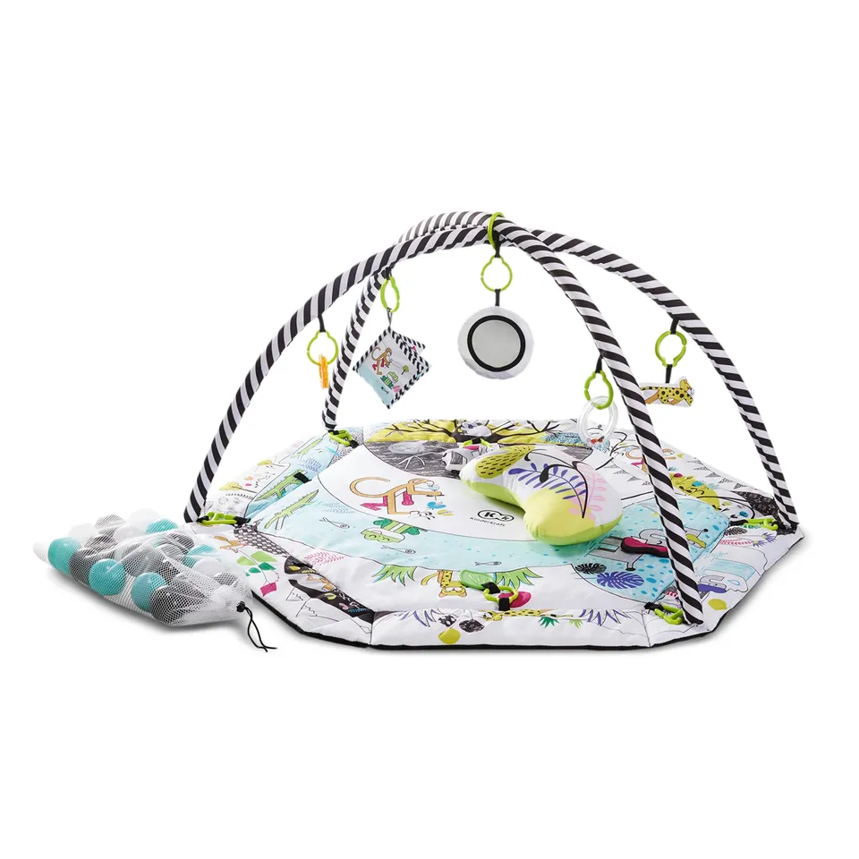 kinderkraft-smartplay-spieldecke-mit-bogen-b-llebad-0-2-j image 1