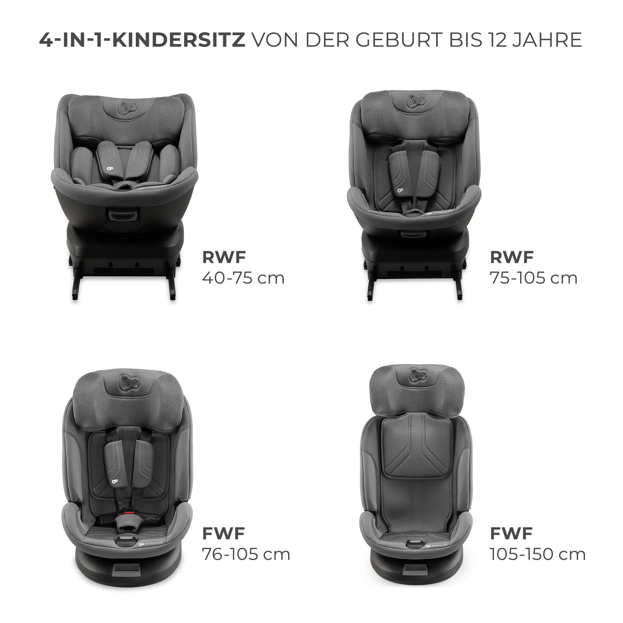 kinderkraft-xpedition-3-kindersitz-grau-i-size-40-150-cm image 4