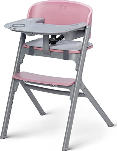 kinderkraft-livy-hochstuhl-rosa-natur-mit-tablett image 5