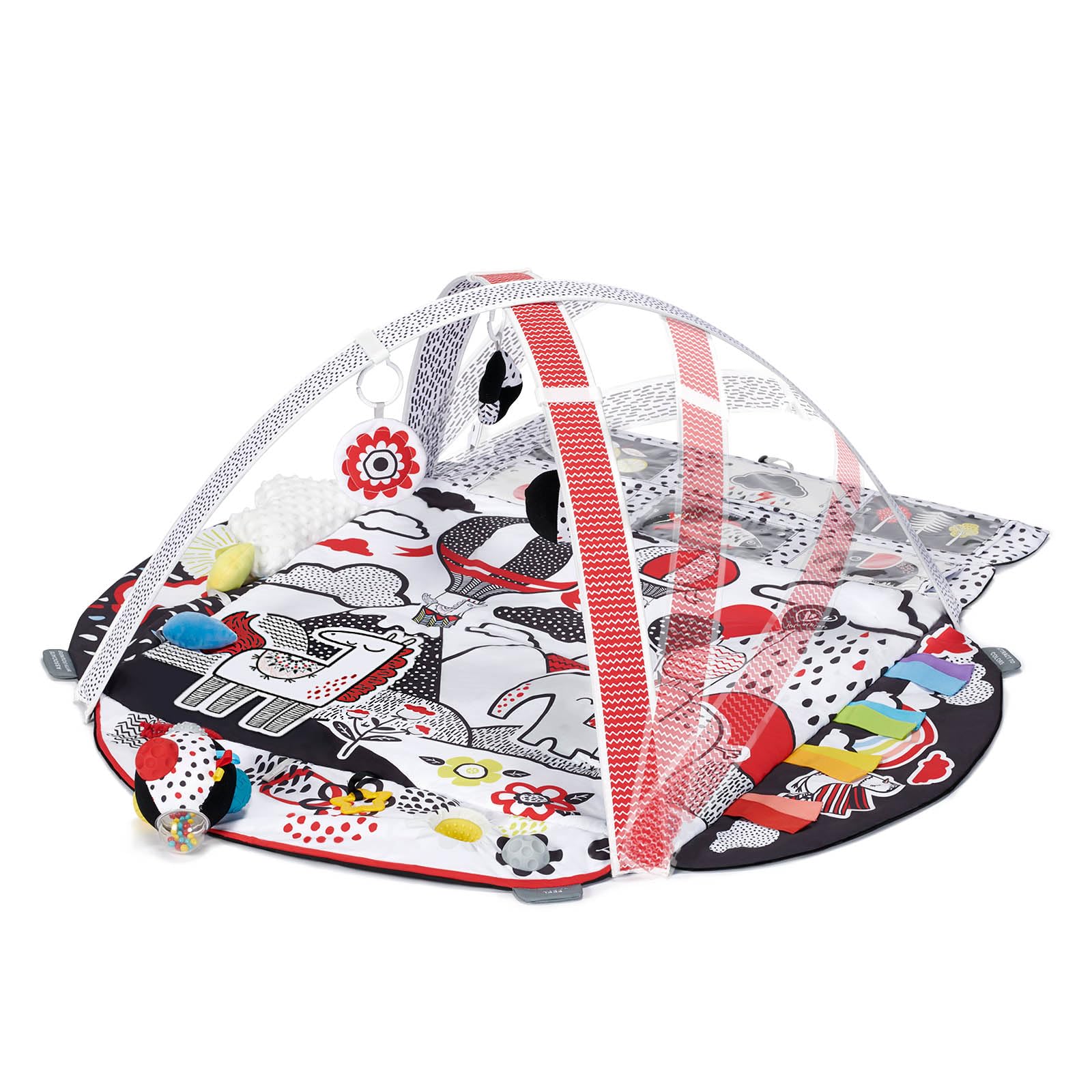 kinderkraft-4smart-spielmatte-mehrfarbig-mit-b-llebad image 6