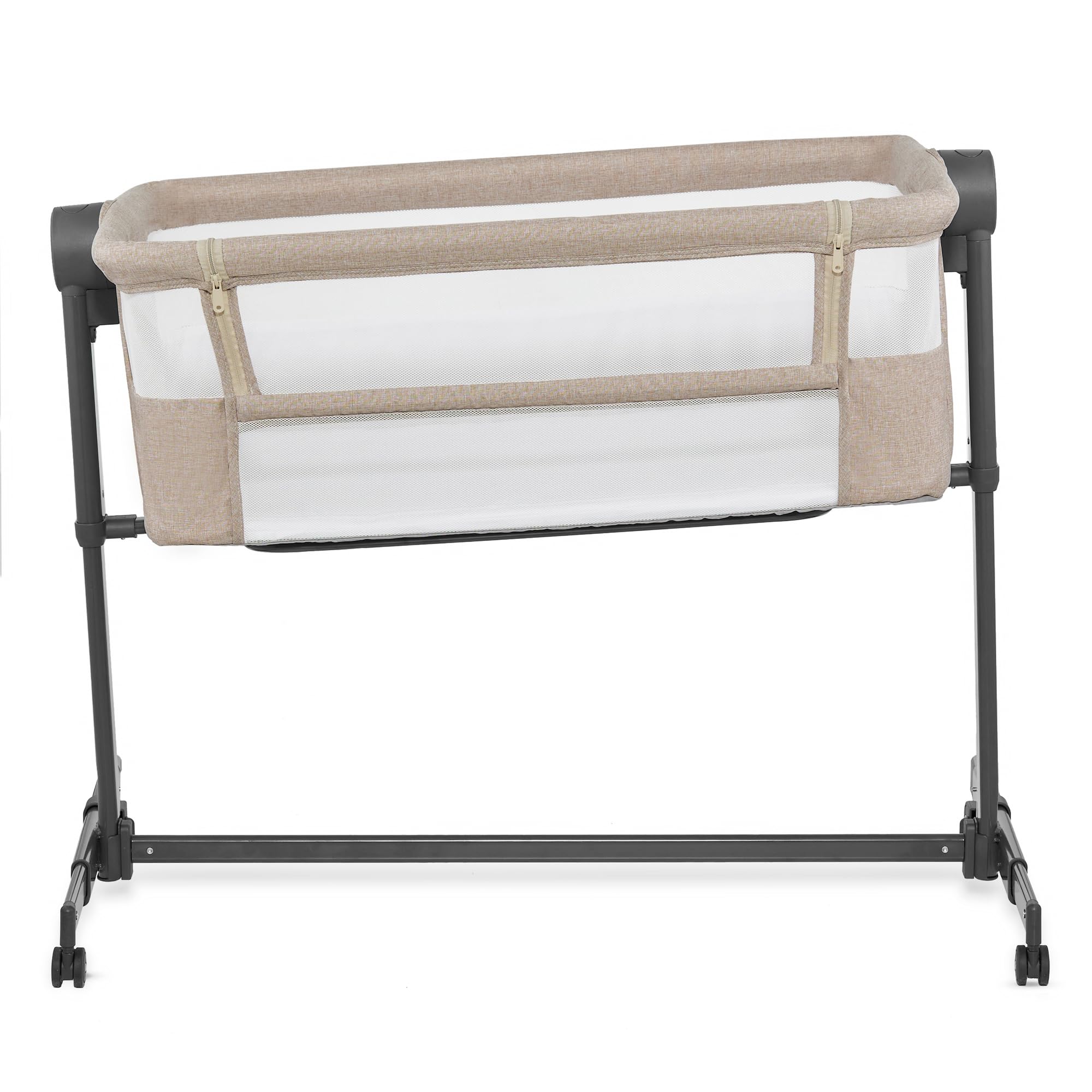 kinderkraft-nestee-up-2-beistellbett-beige-mit-matratze image 4