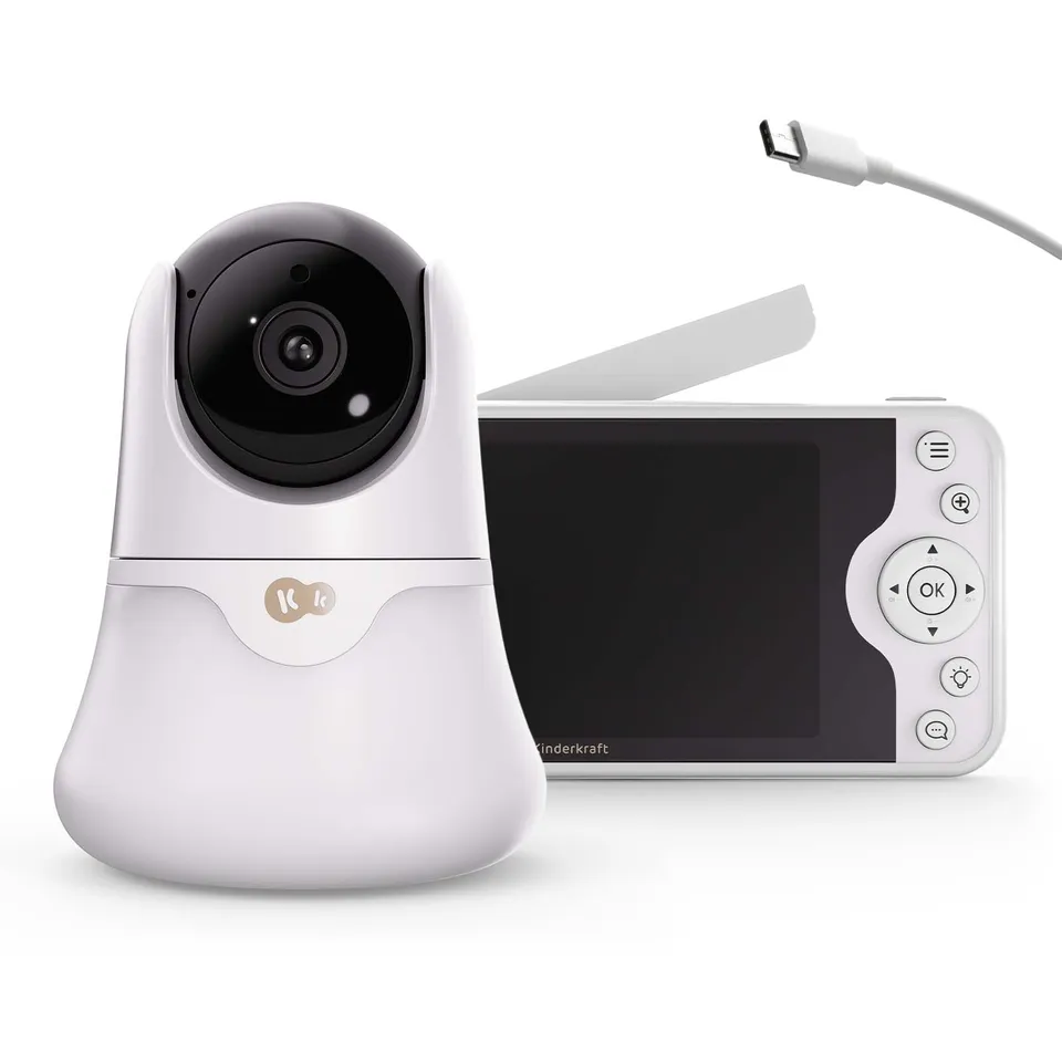 kinderkraft-niteeye-glow-babyphone-mit-kamera-wei-1080p image 1
