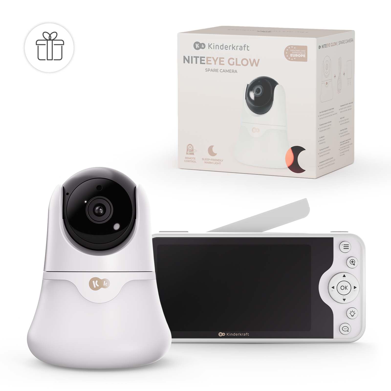 kinderkraft-niteeye-glow-babyphone-mit-kamera-wei-1080p image 8