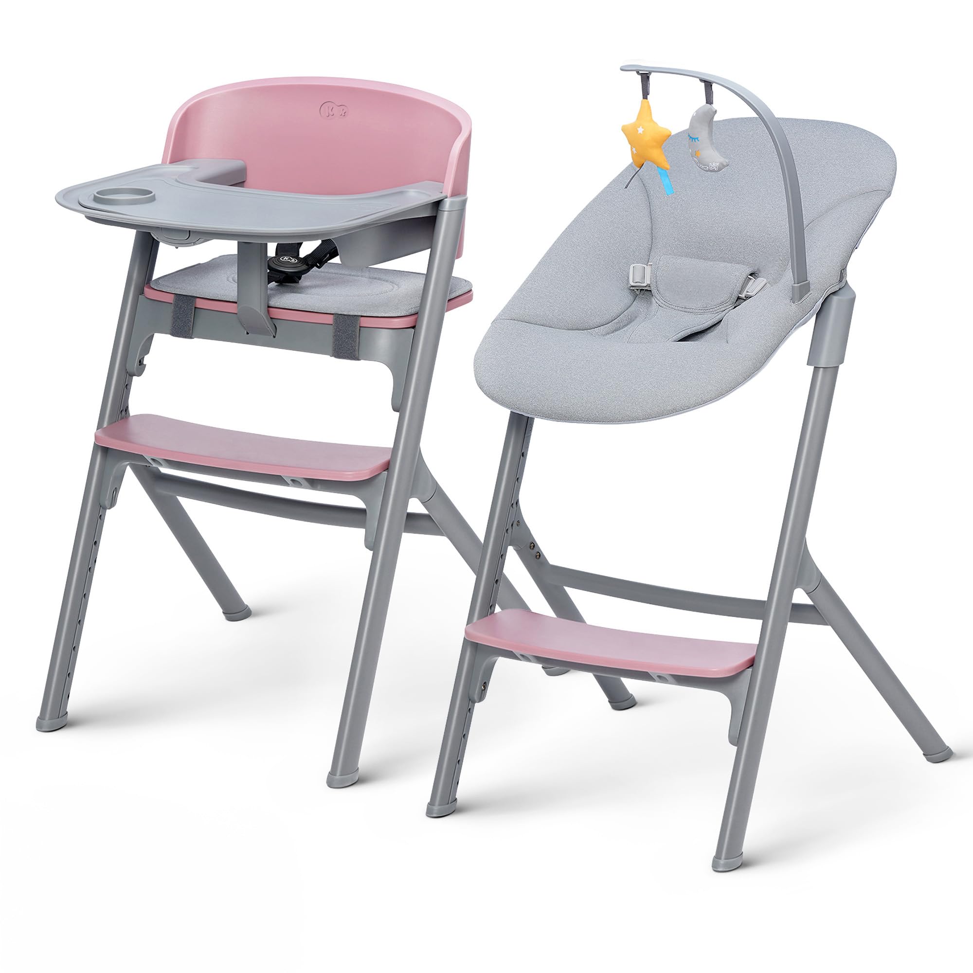 kinderkraft-livy-hochstuhl-holz-4in1-mit-babyliege image 7