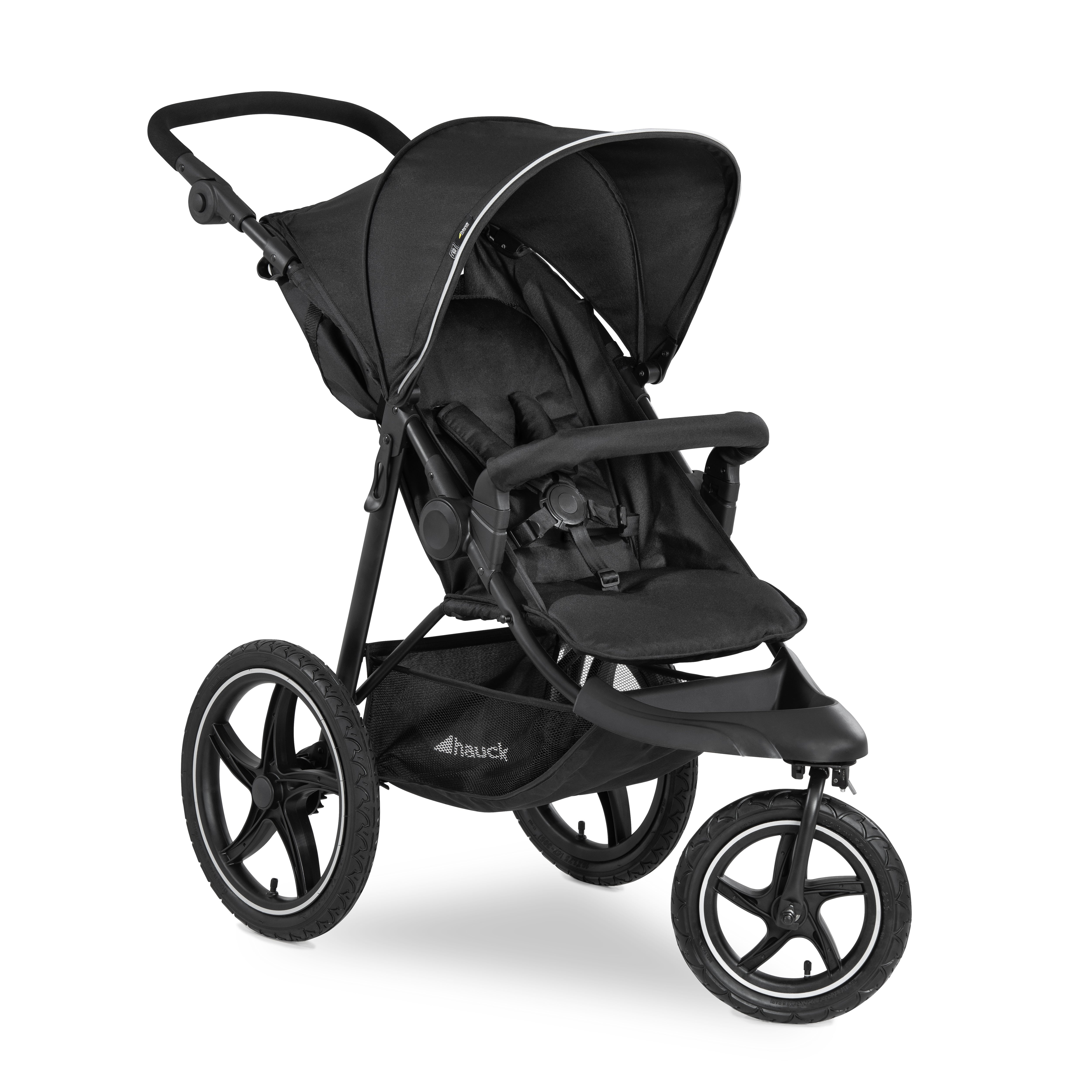 hauck-runner-2-buggy-schwarz-mit-luftr-dern-xl-liegefl-che image 2