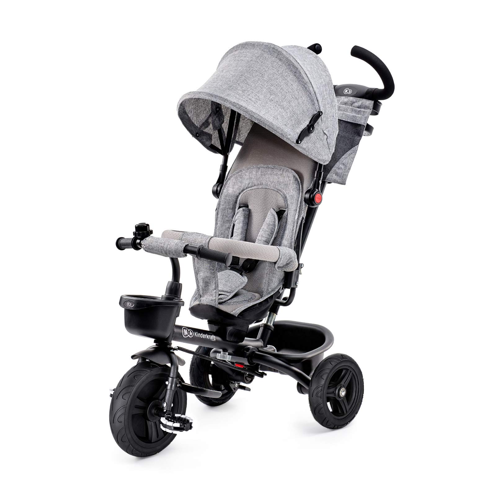 kinderkraft-aveo-dreirad-6-in-1-grau-gummir-der-ab-9-monate image 1