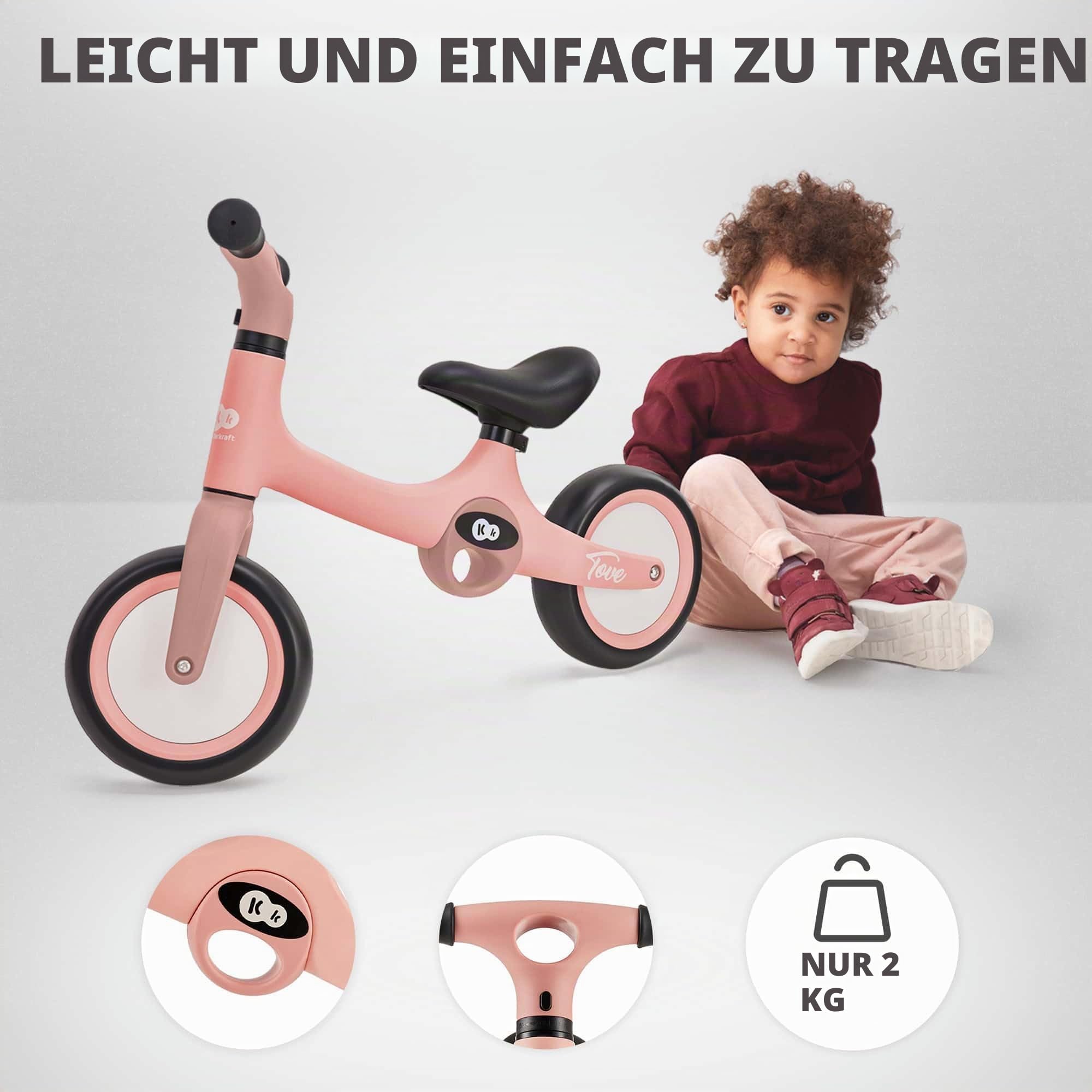 kinderkraft-tove-laufrad-rosa-ab-1-5-jahre-2-kg image 4