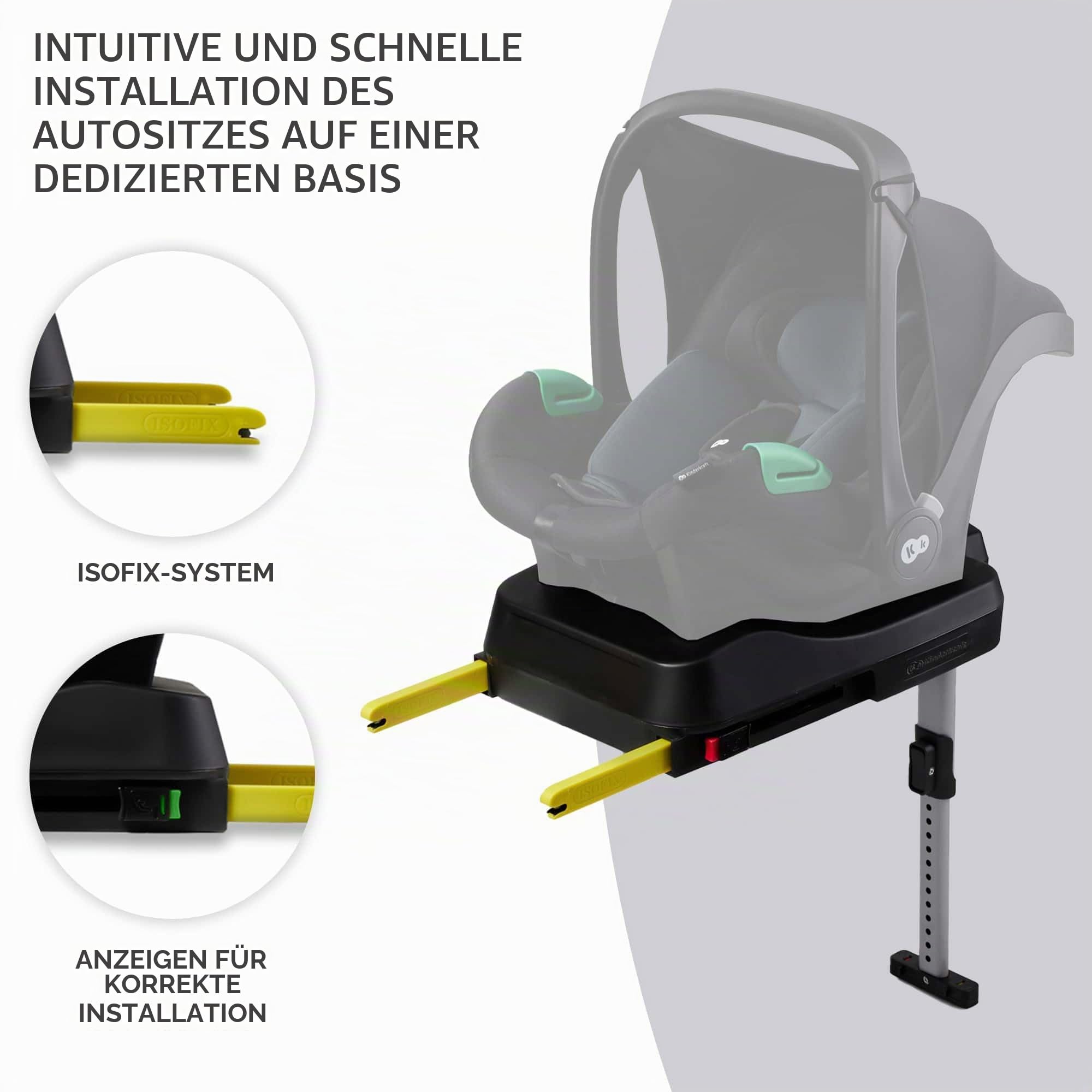kinderkraft-mink-fx-isofix-basis-f-r-mink-pro-mit-st-tzfu image 2