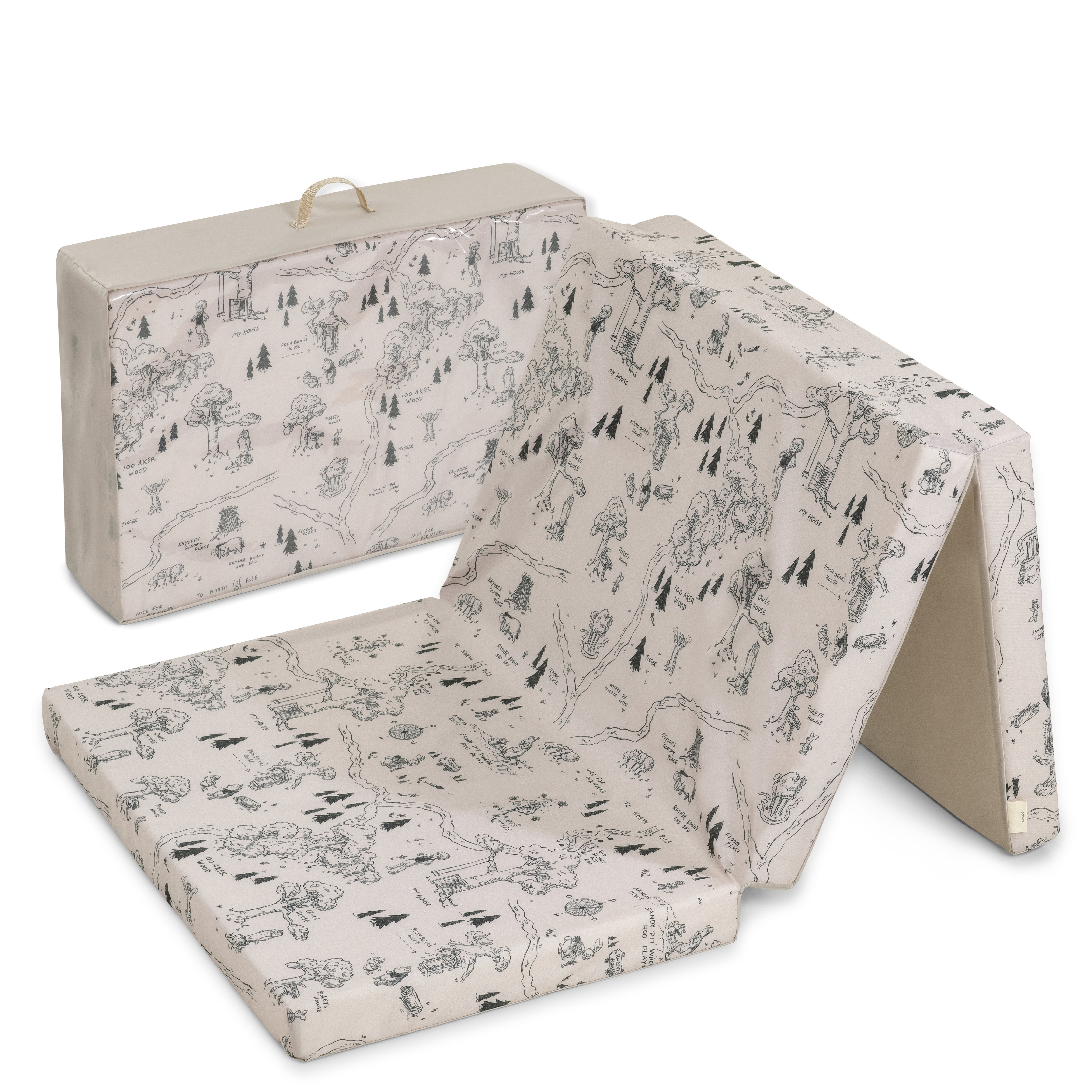 hauck-sleep-n-play-sleeper-reisebettmatratze-grey-120x60 image 2