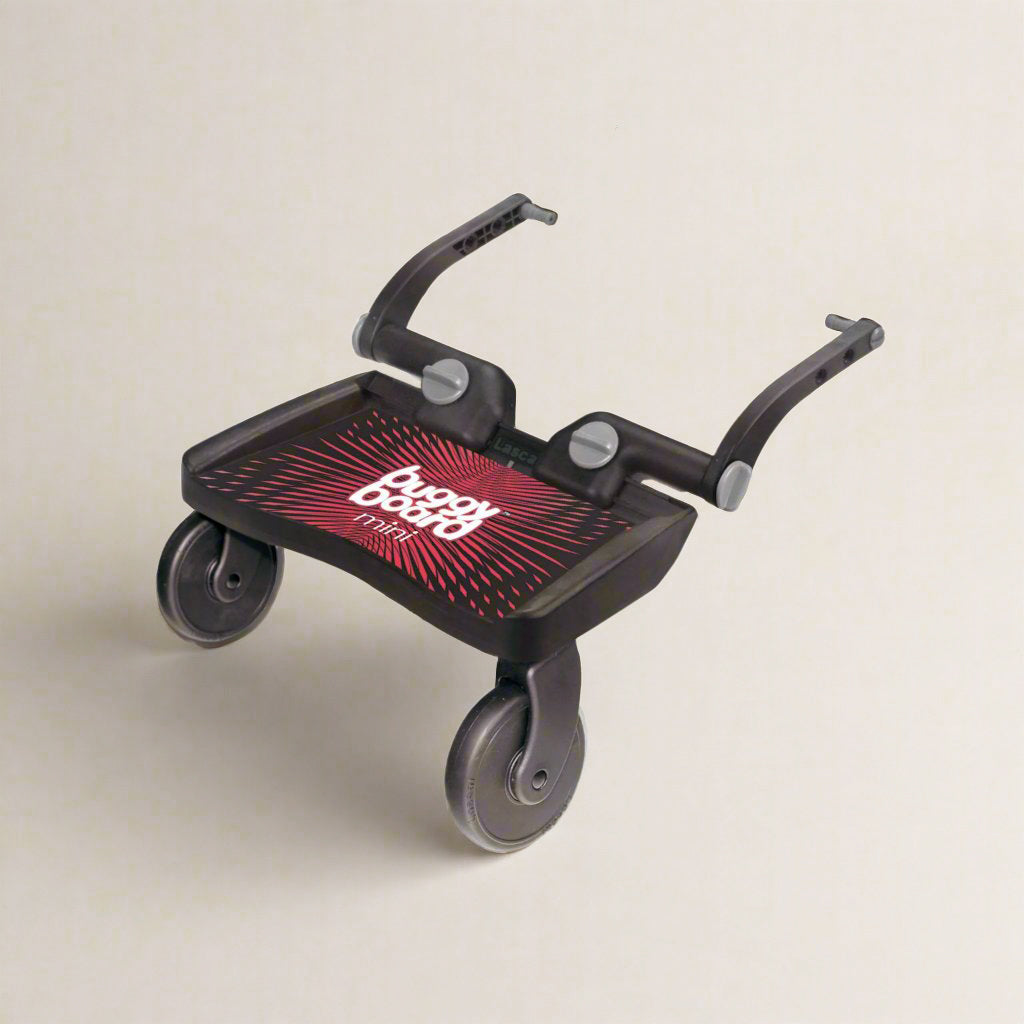 lascal-buggyboard-mini-trittbrett-rot-universal-mit-klick-befestigung image 1
