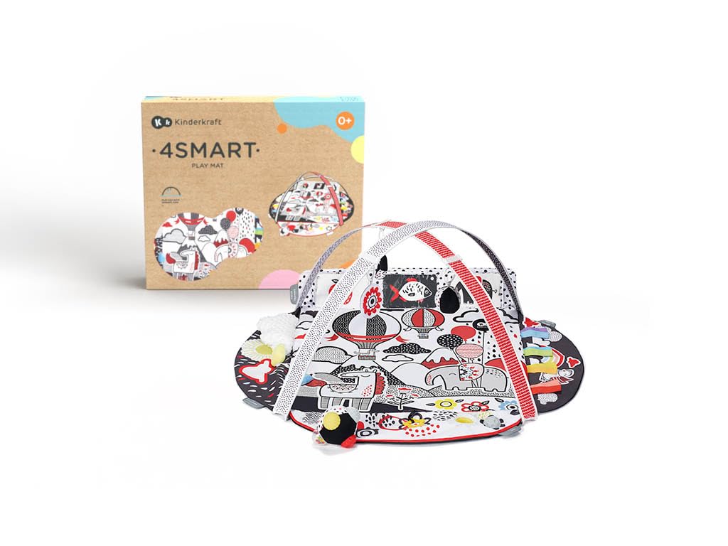 kinderkraft-4smart-spielmatte-mehrfarbig-mit-b-llebad image 3