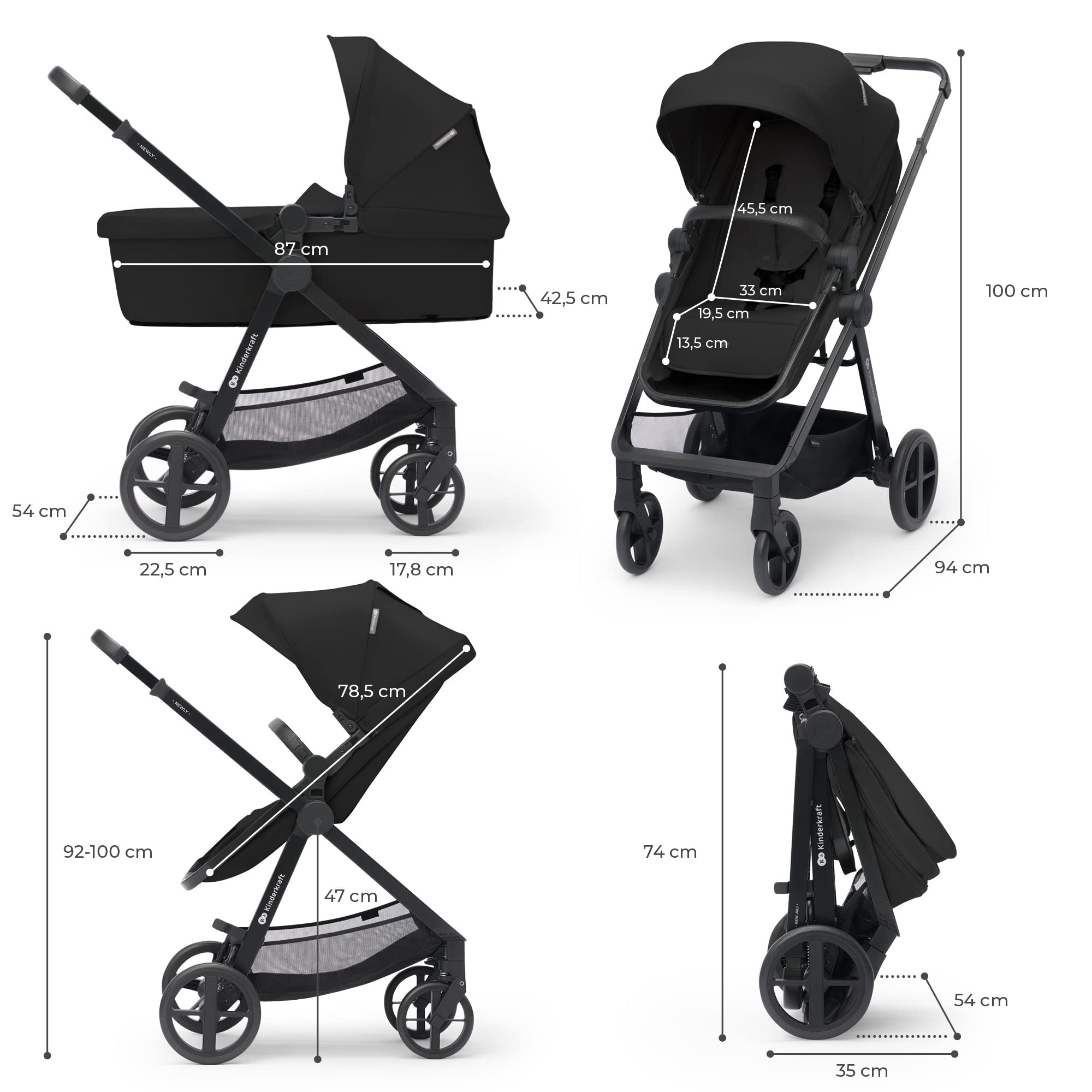 kinderkraft-newly-kinderwagen-3-in-1-bis-22-kg-mit-babyschale image 8