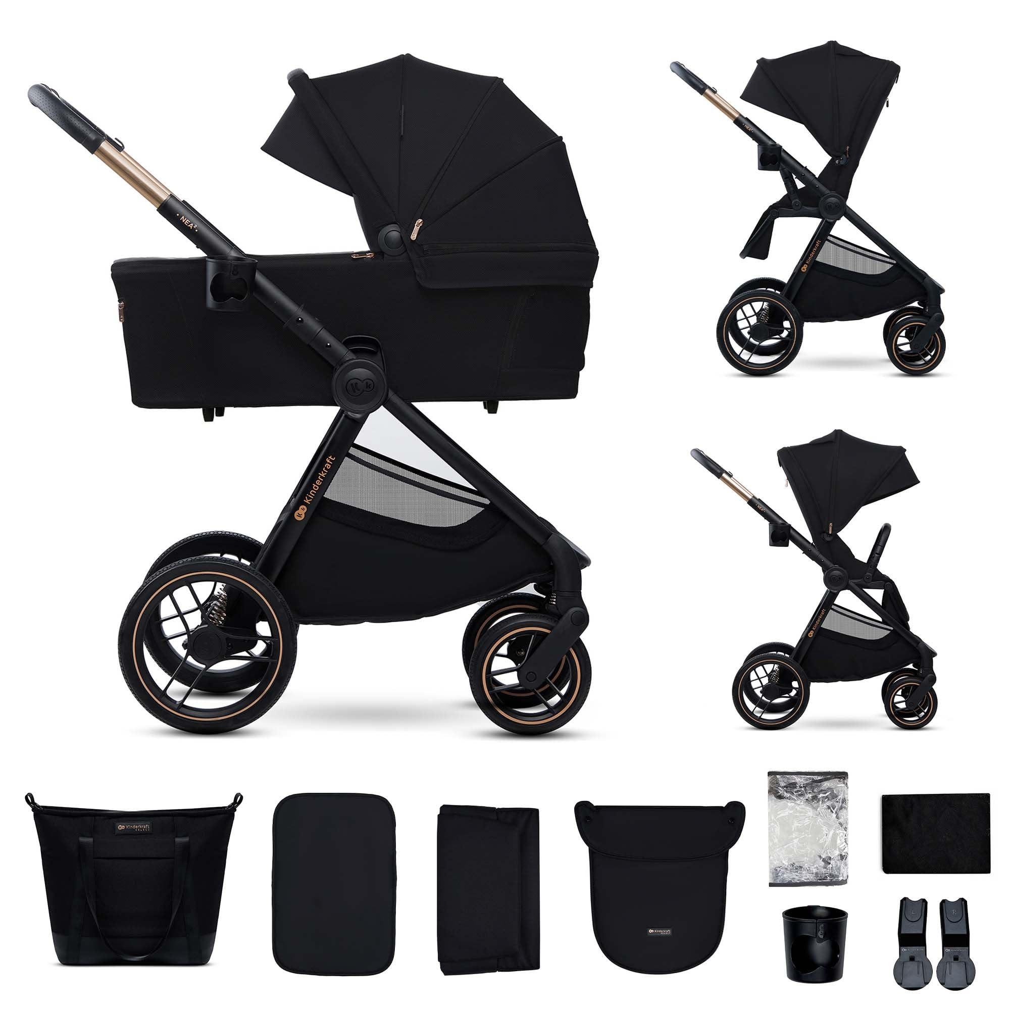 kinderkraft-nea-2-buggy-schwarz-bis-22-kg image 1