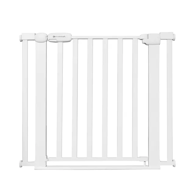 kinderkraft-lock-go-treppenschutzgitter-75-103-cm-wei-ohne-bohren image 1