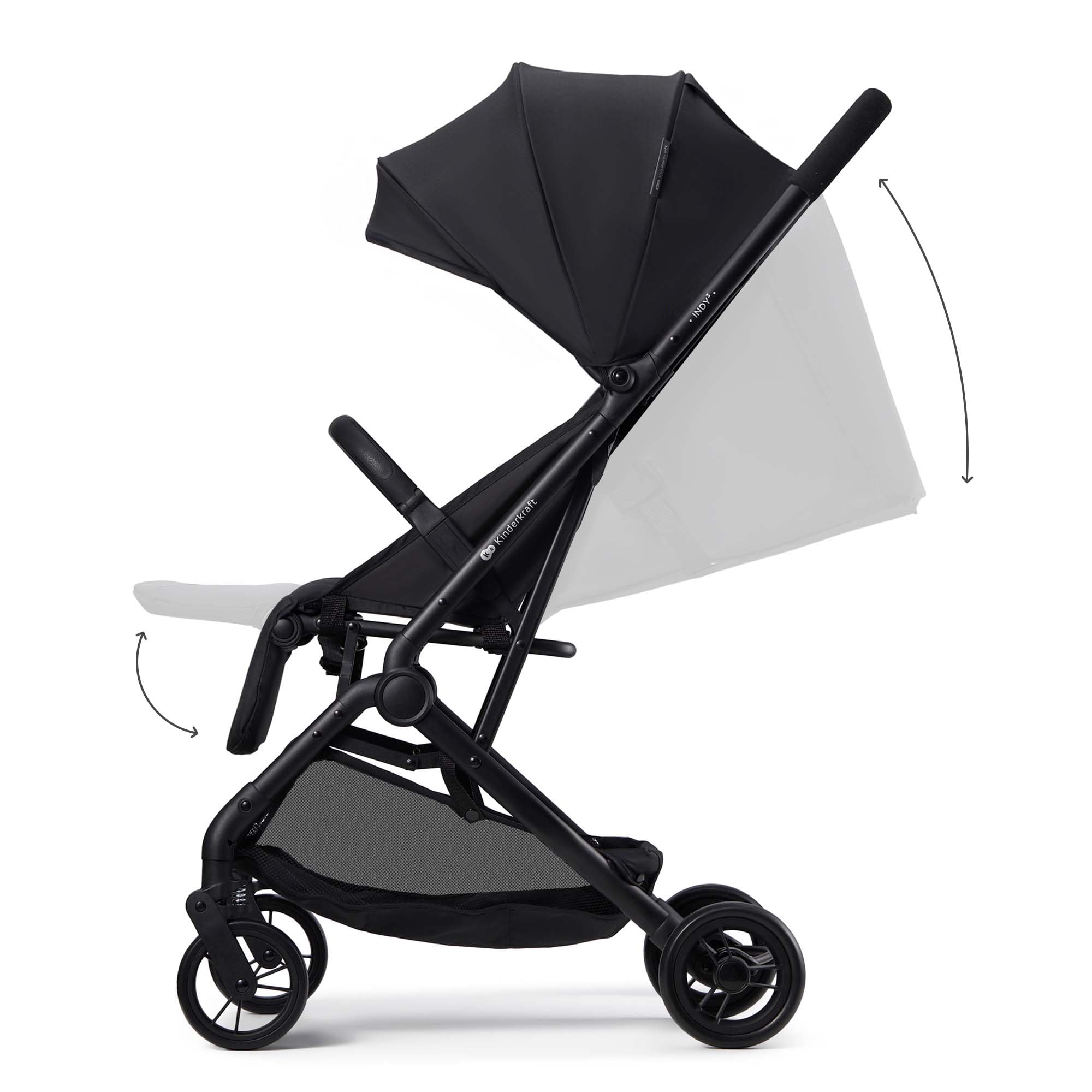 kinderkraft-indy-3-buggy-ab-geburt-schwarz-7-3-kg image 3