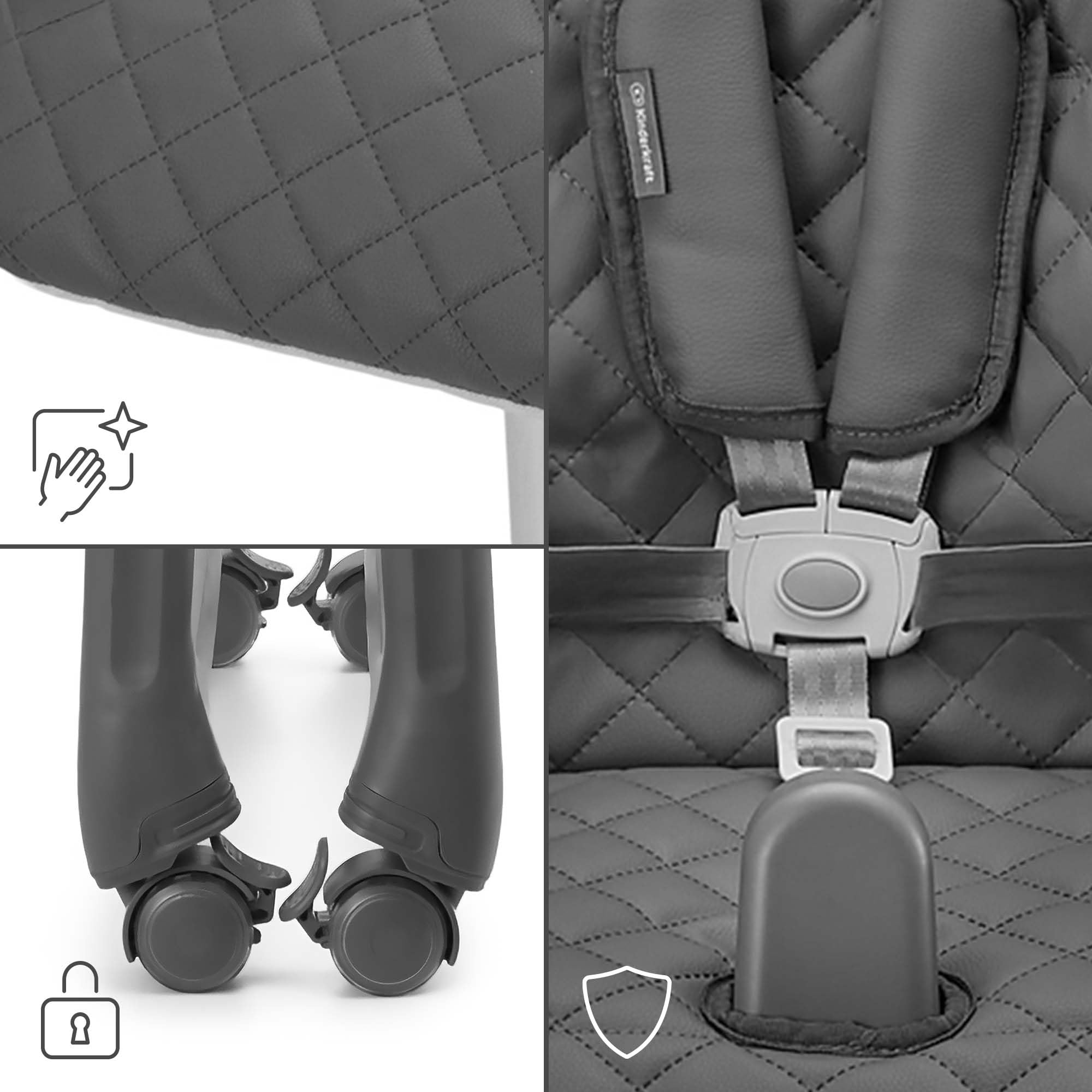 kinderkraft-tulo-hochstuhl-grau-3-in-1-bis-25-kg image 7