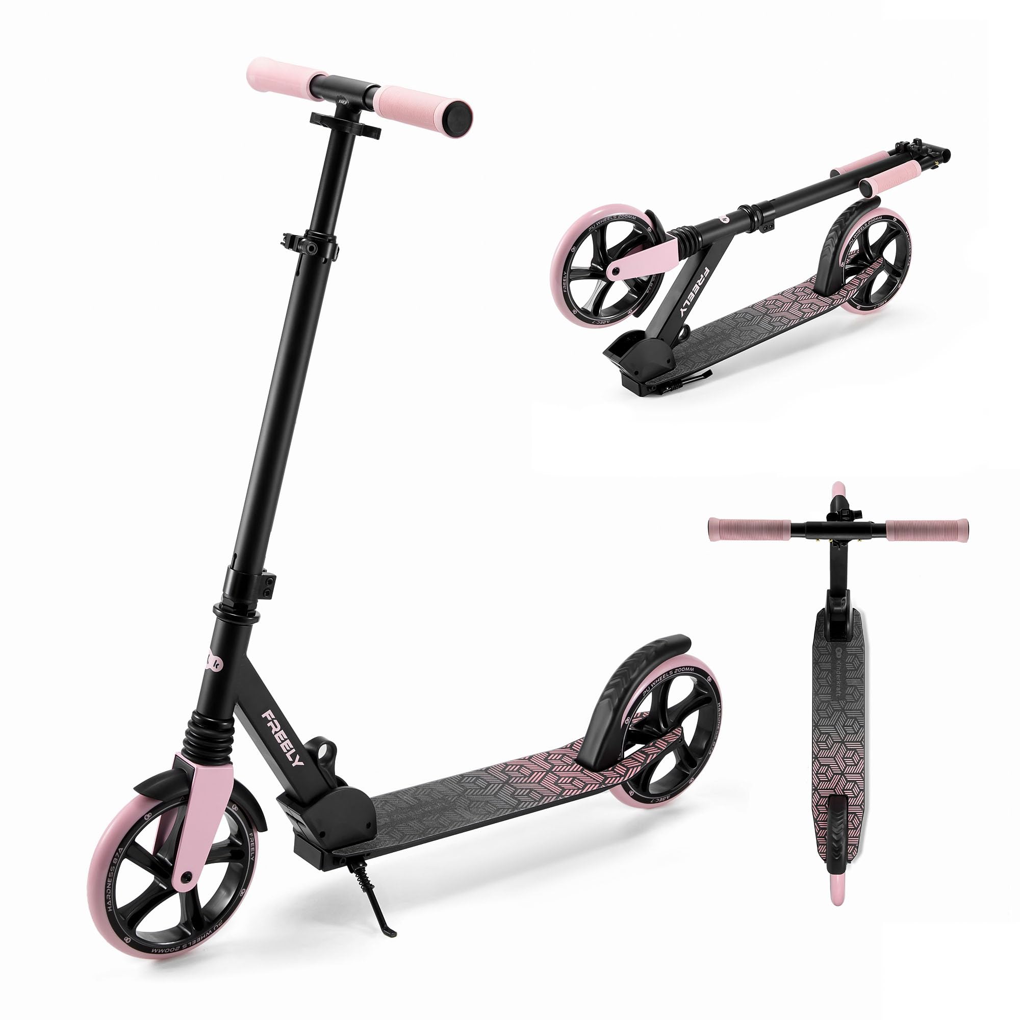 kinderkraft-freely-scooter-pink-klappbar-20-cm-r-der image 1