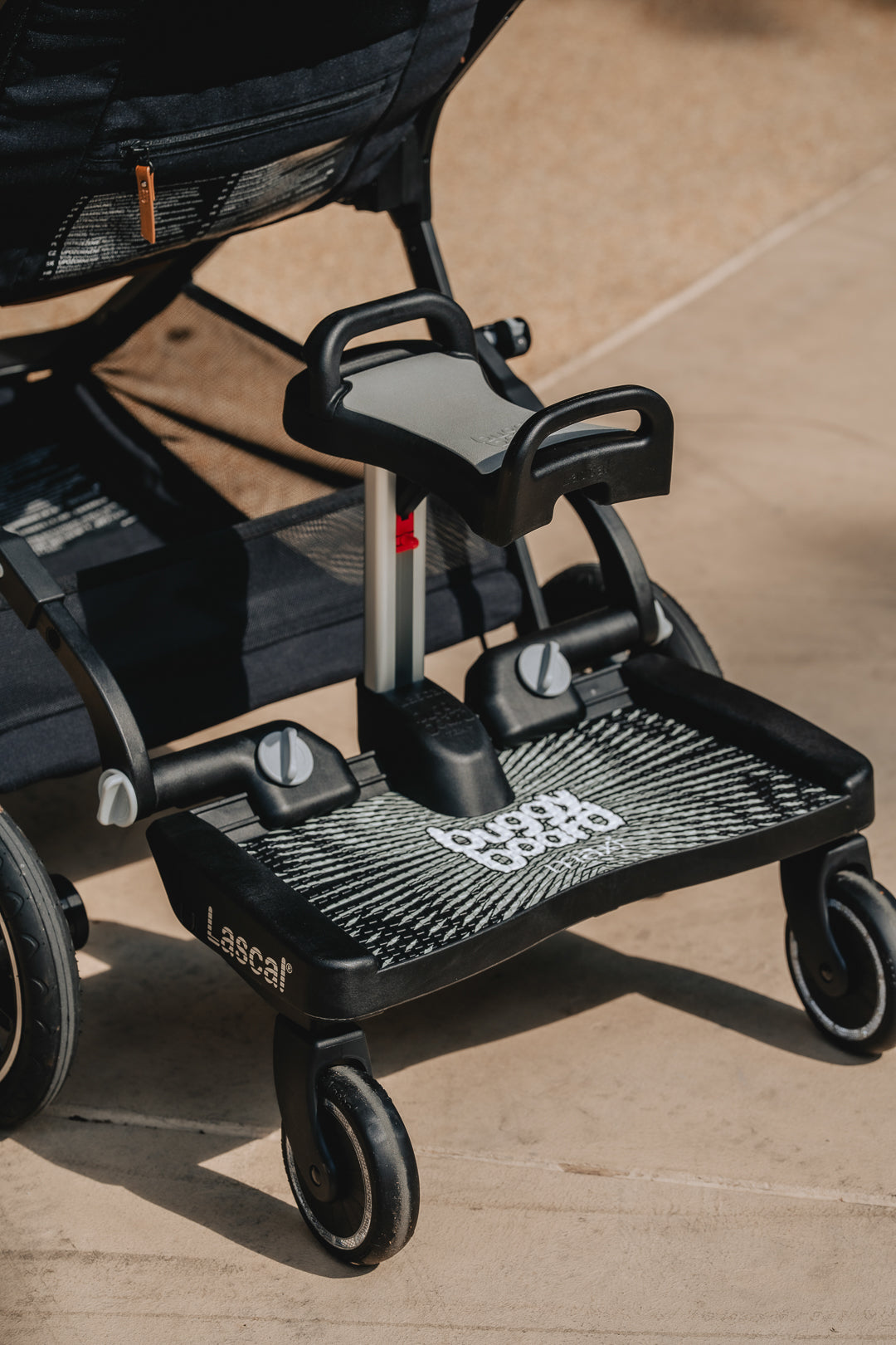 lascal-buggyboard-maxi-trittbrett-mit-sitz-blau image 7