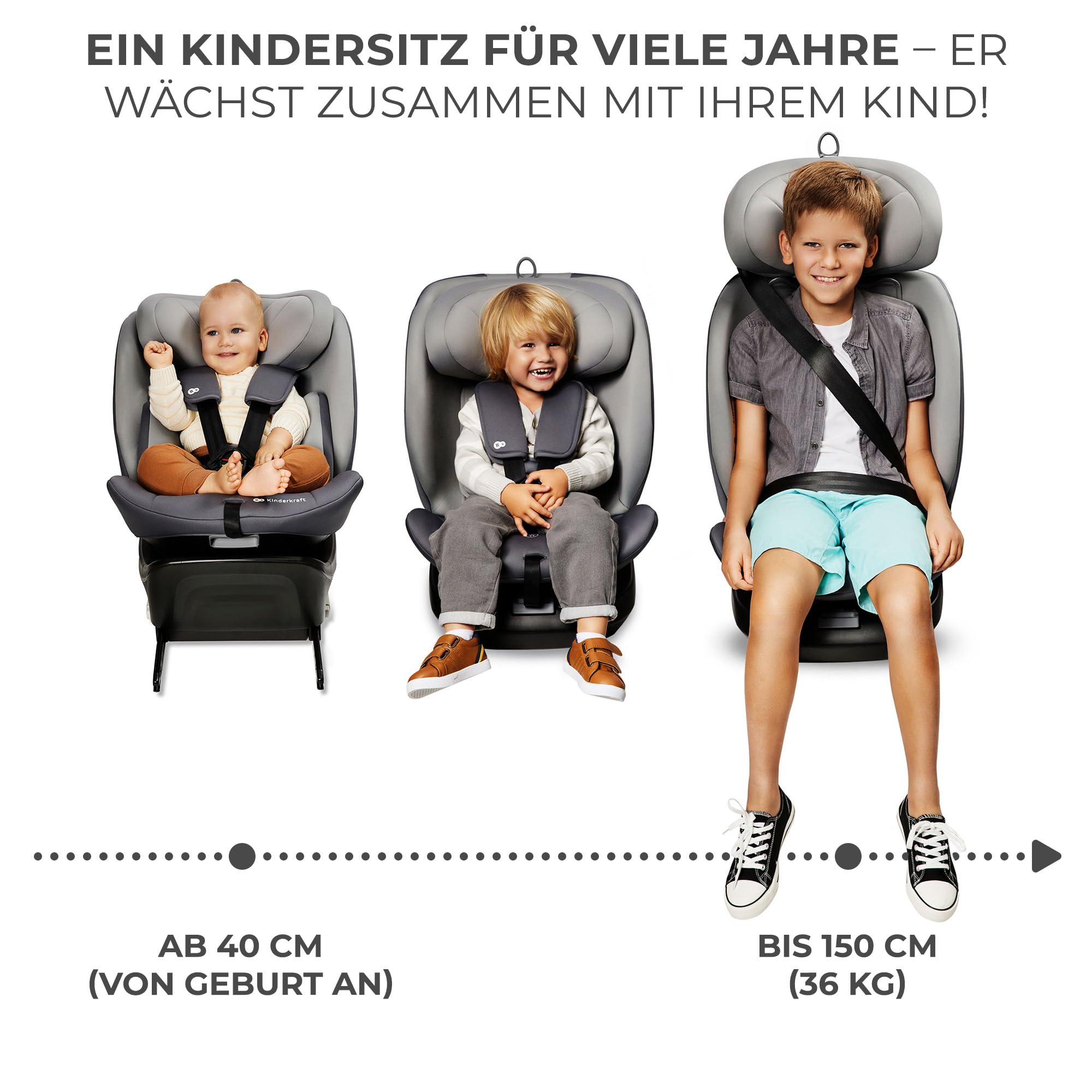 kinderkraft-i-grow-kindersitz-0-36-kg-grau-isofix-360-grad image 3
