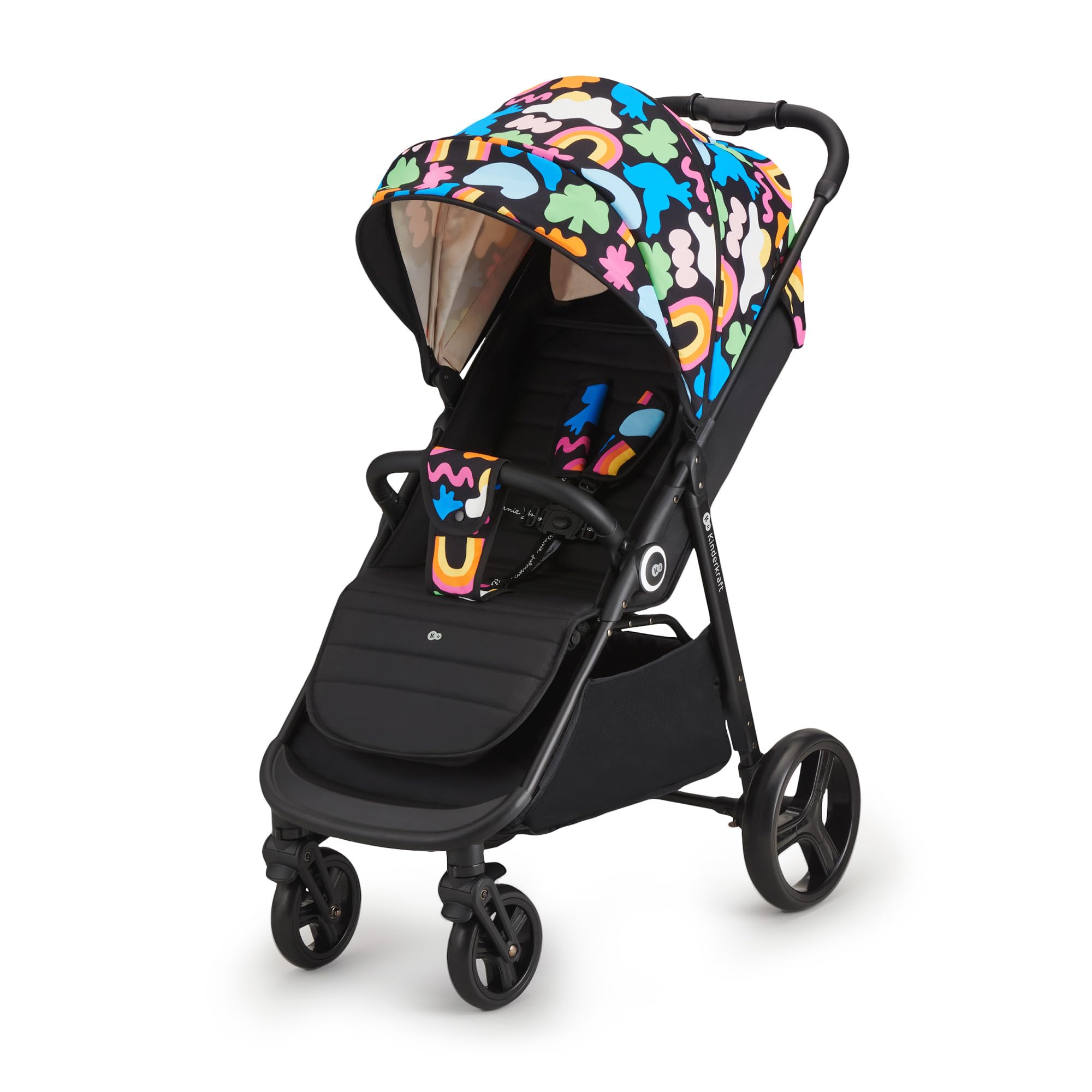 kinderkraft-grande-plus-buggy-happy-shapes-liegeposition image 1