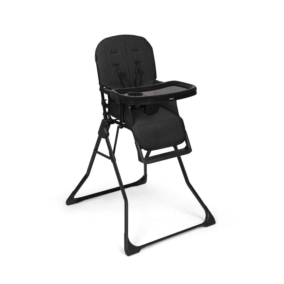 hauck-sit-n-relax-sit-n-go-falthochstuhl-black-mit-tablett image 1