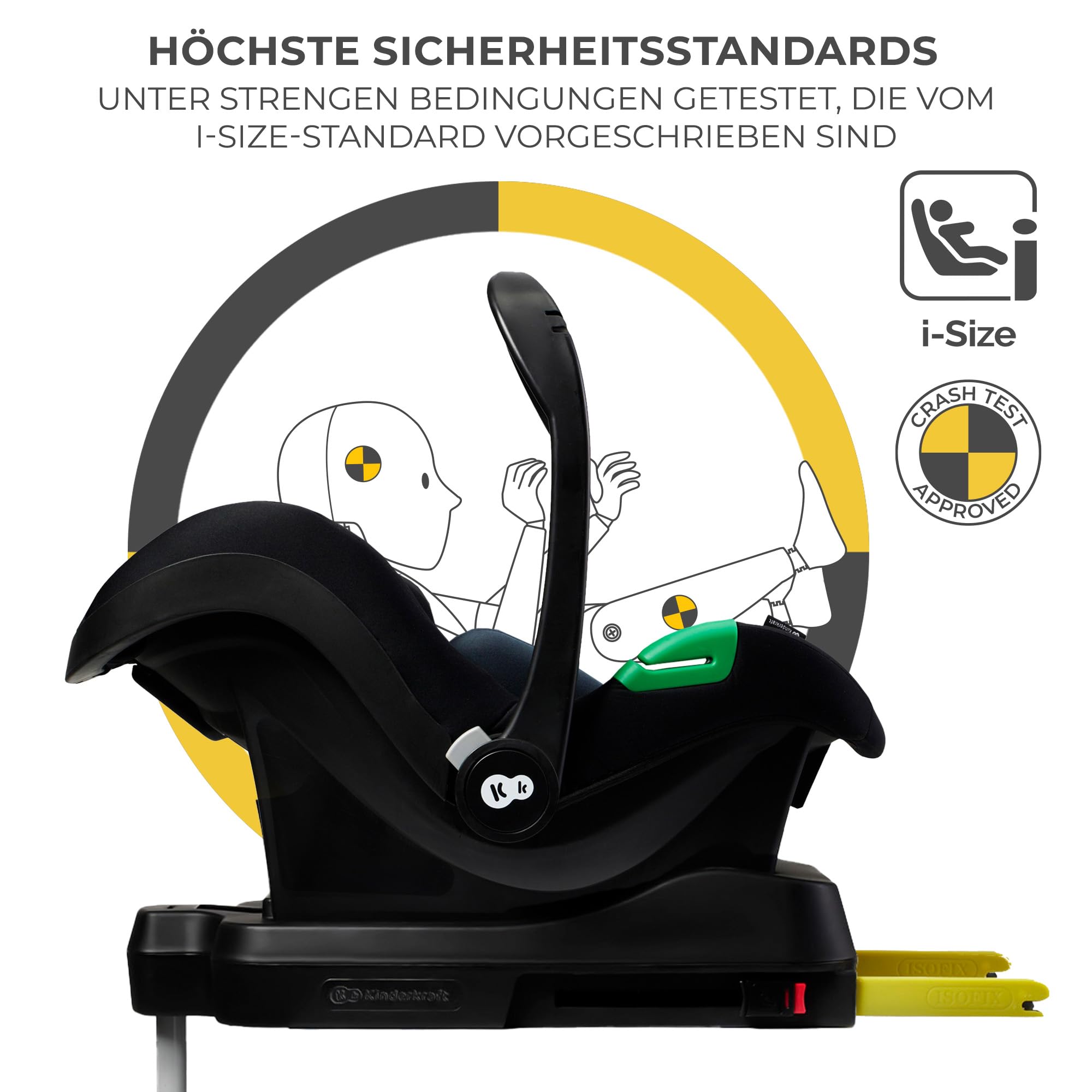 kinderkraft-newly-kombikinderwagen-schwarz-4-in-1-set image 3