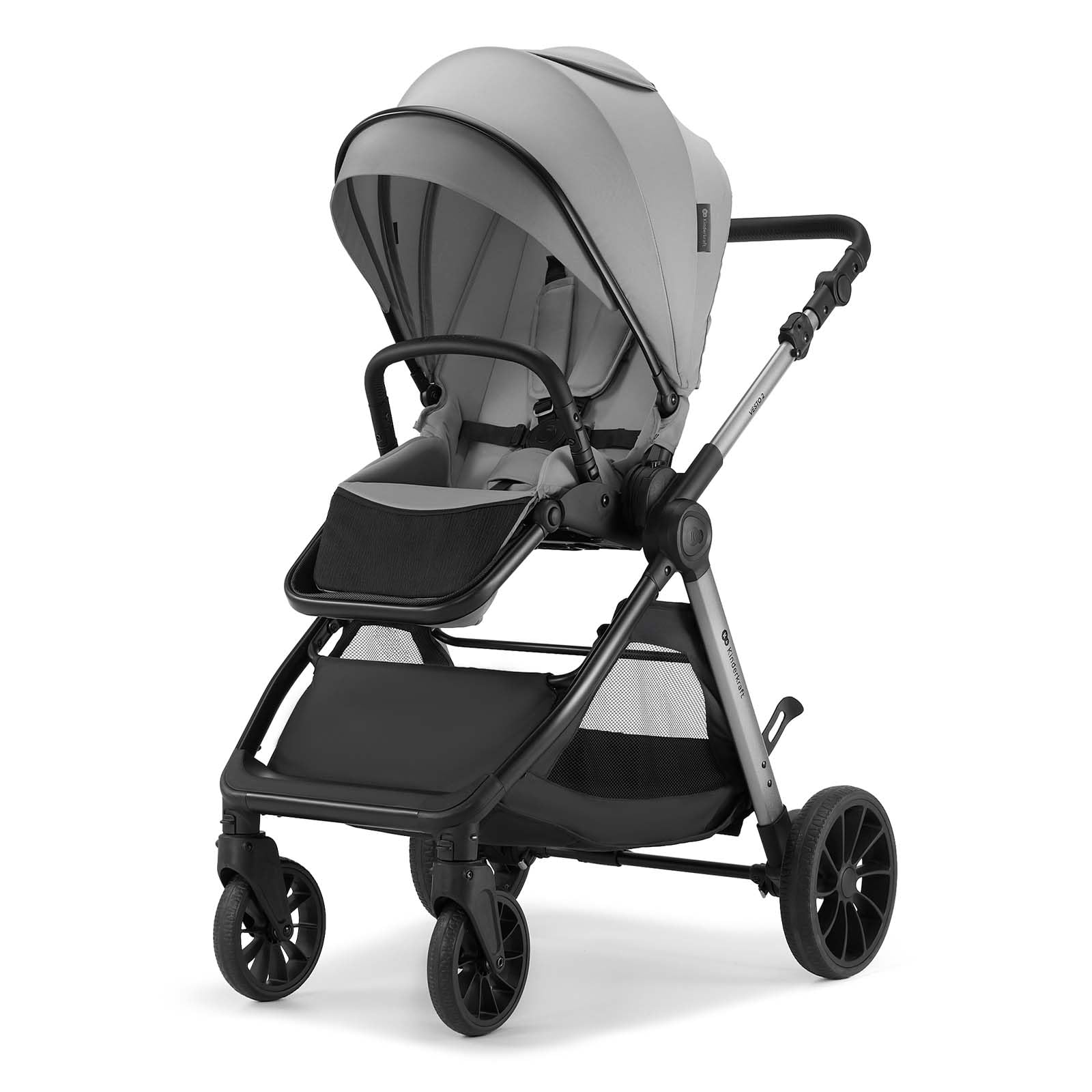 kinderkraft-vesto-2-3in1-kombikinderwagen-grau-mit-autositz image 7