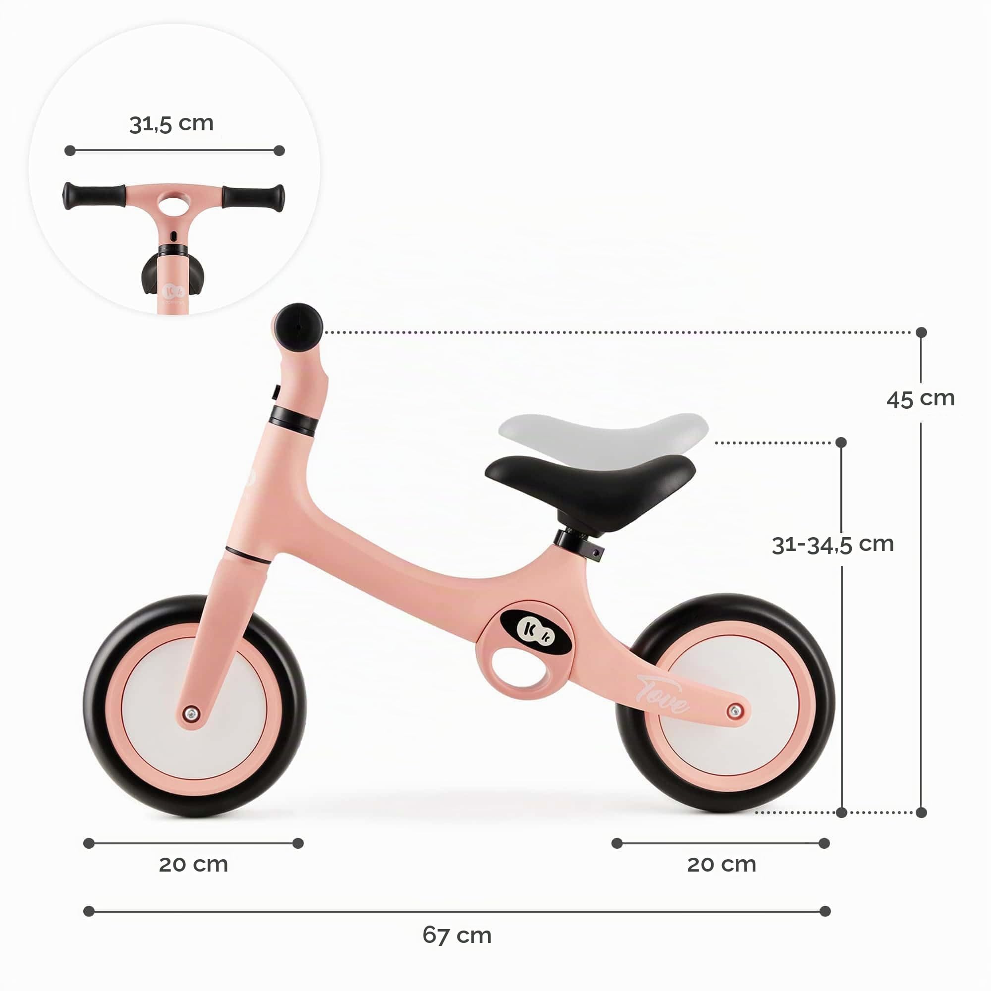 kinderkraft-tove-laufrad-rosa-ab-1-5-jahre-2-kg image 8