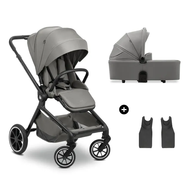 hauck-rapid-move-n-care-set-kinderwagen-dark-grey-mit-wanne-22-kg image 1