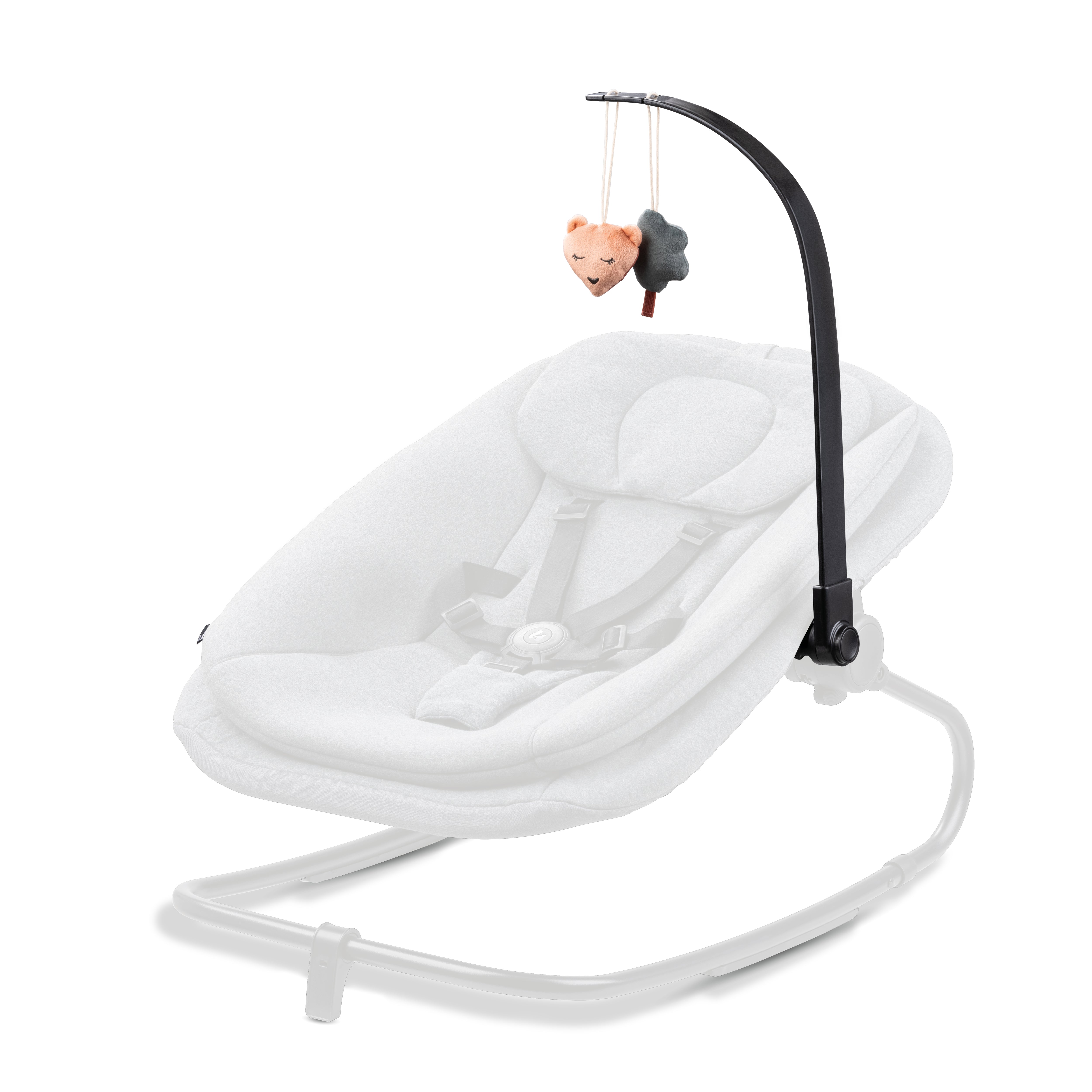 hauck-highchair-bouncer-mobile-spielbogen-bear-wippe image 1