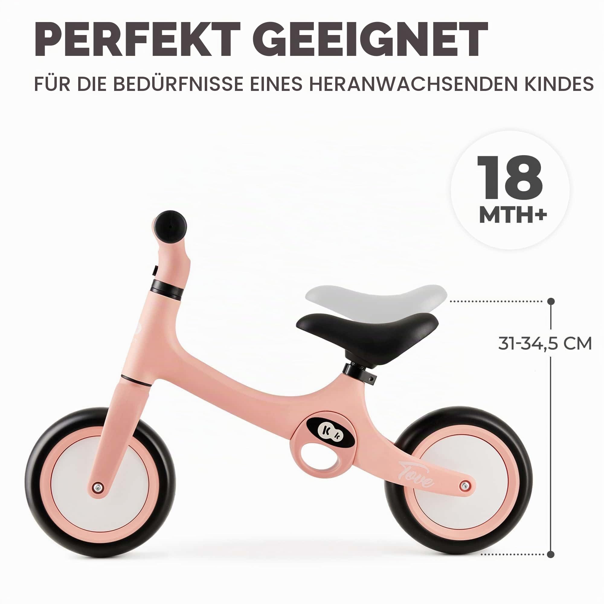 kinderkraft-tove-laufrad-rosa-ab-1-5-jahre-2-kg image 3