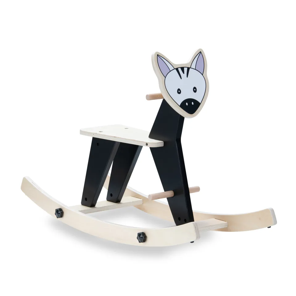 hauck-rock-n-swing-schaukeltier-zebra-holz-ab-18-monate image 1