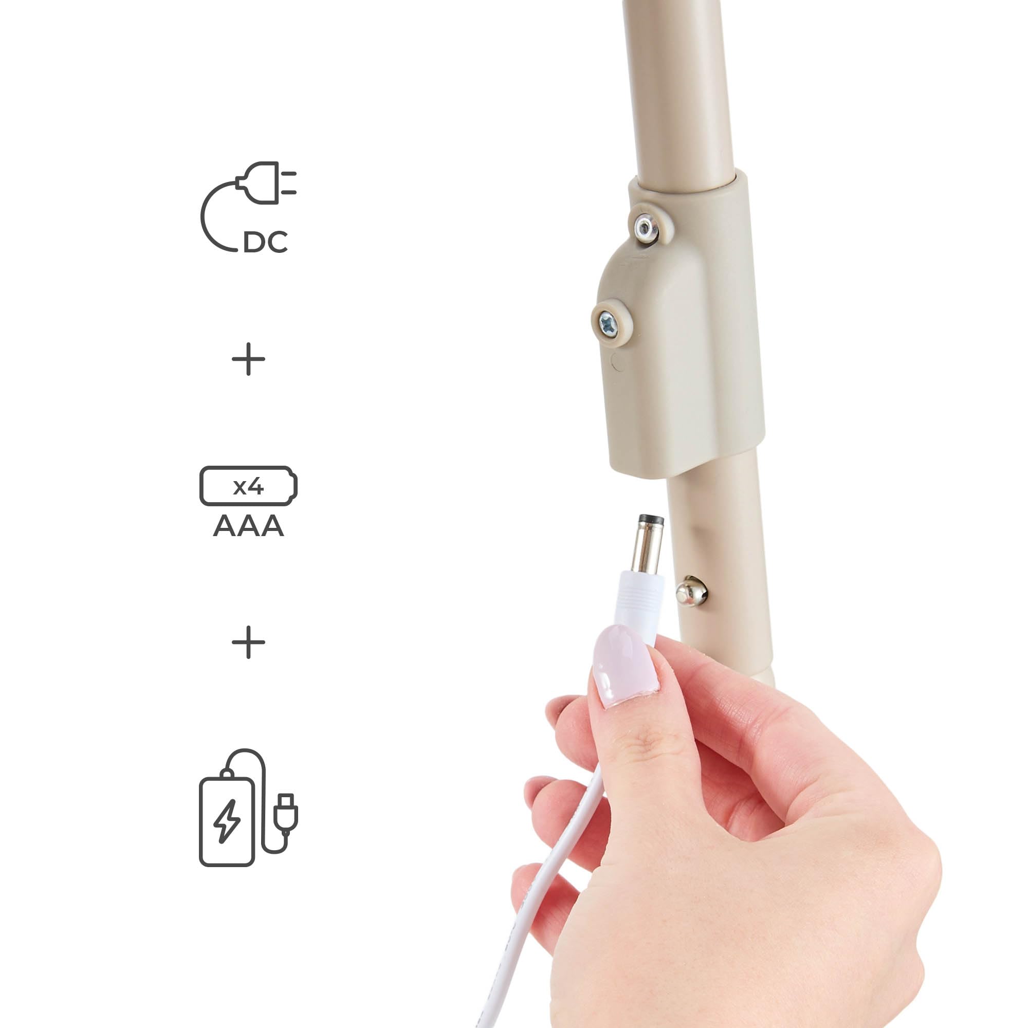 kinderkraft-swingee-elektrische-babywippe-beige-timer image 8