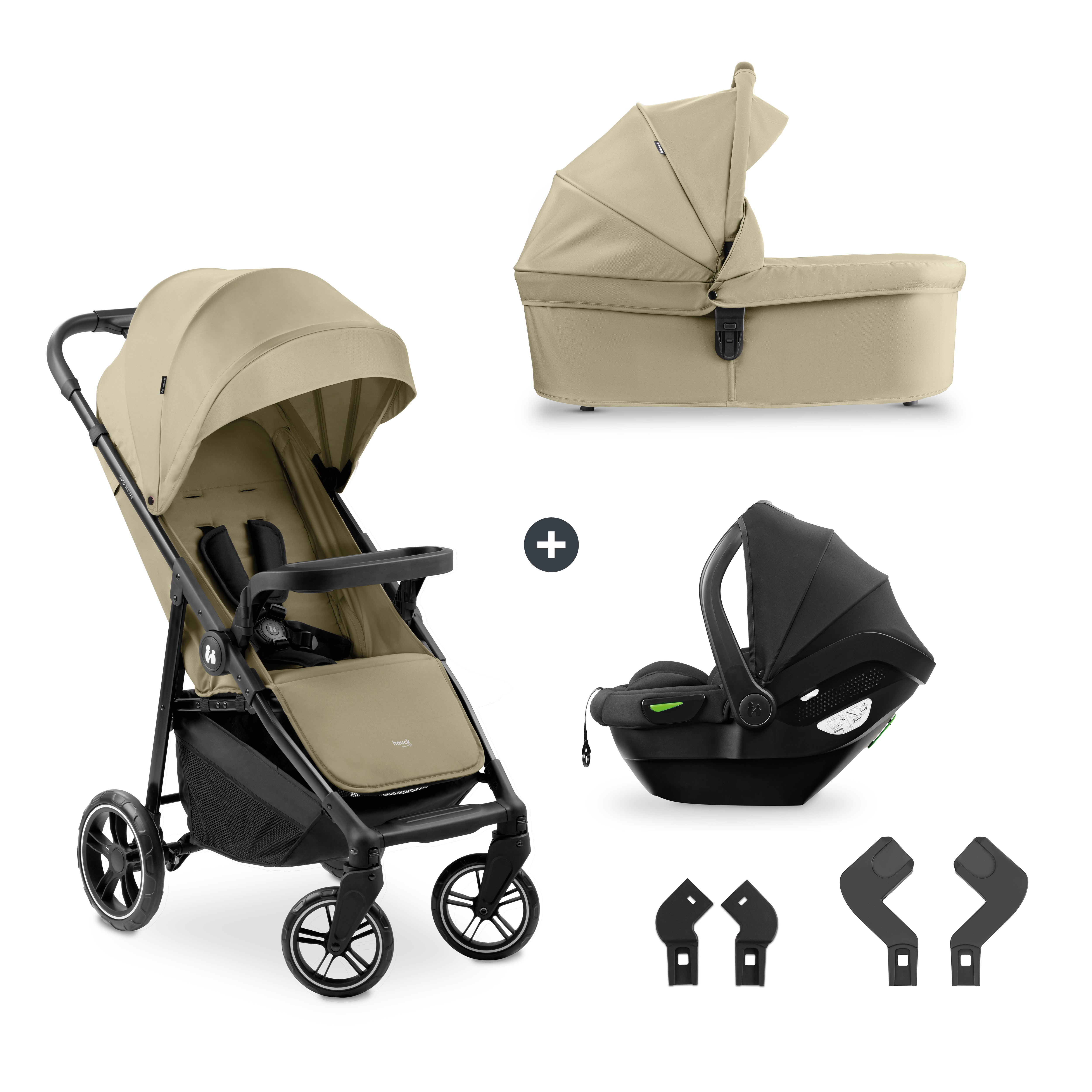hauck-rapid-shop-n-care-trio-set-kinderwagen-grey-3-in-1 image 2
