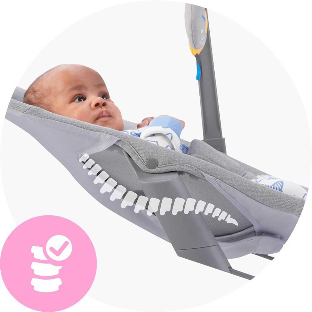 kinderkraft-calmee-babywippe-grau-mit-spielb-gel image 6