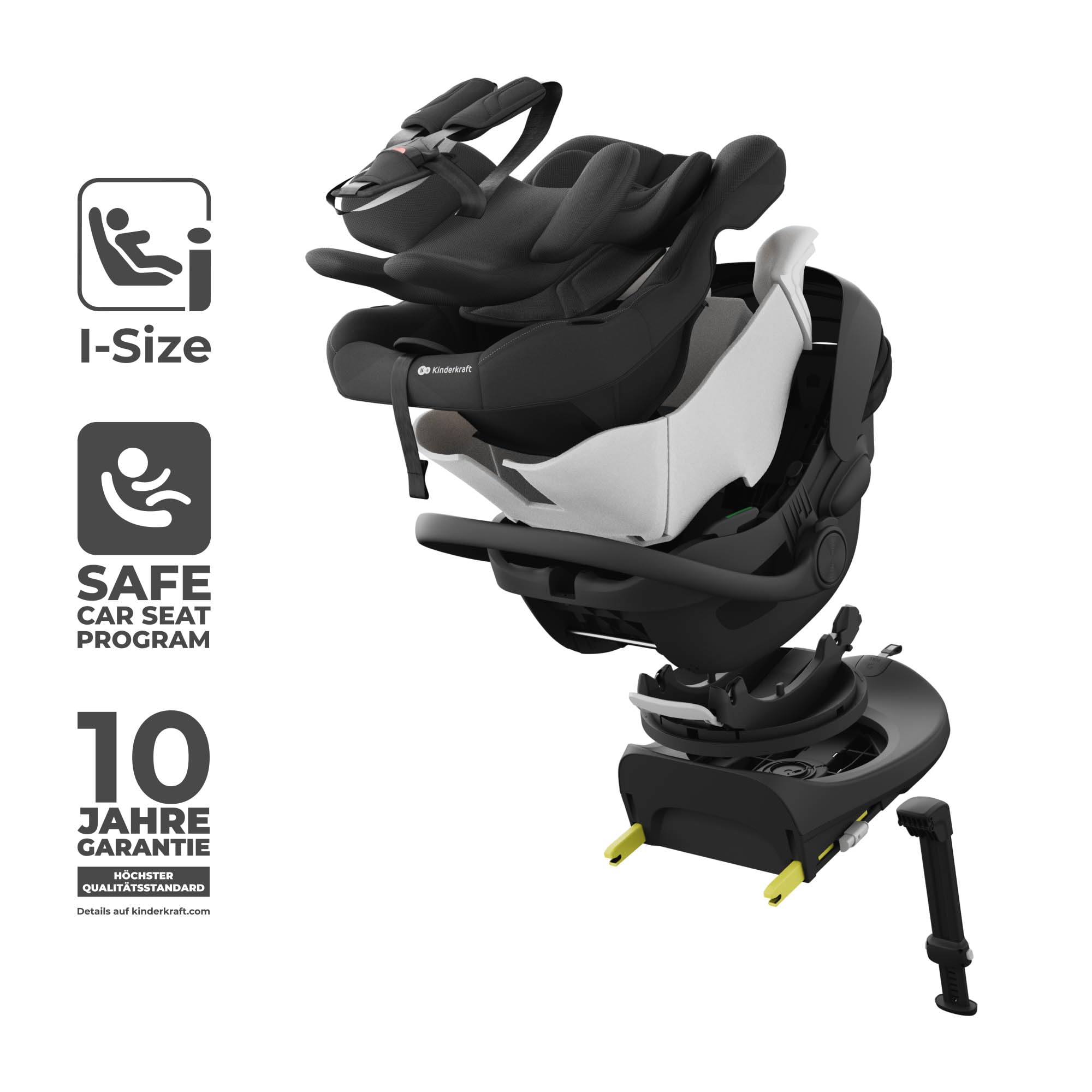 kinderkraft-endura-safe-modular-system-3in1-schwarz image 3