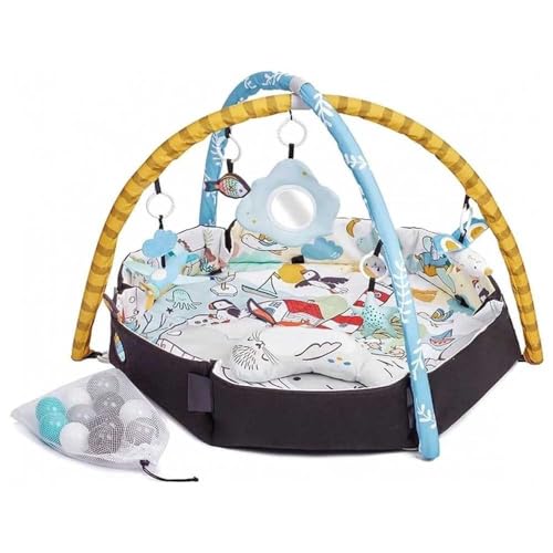 kinderkraft-smartplay-sea-spieldecke-mit-b-llen-und-kissen image 6