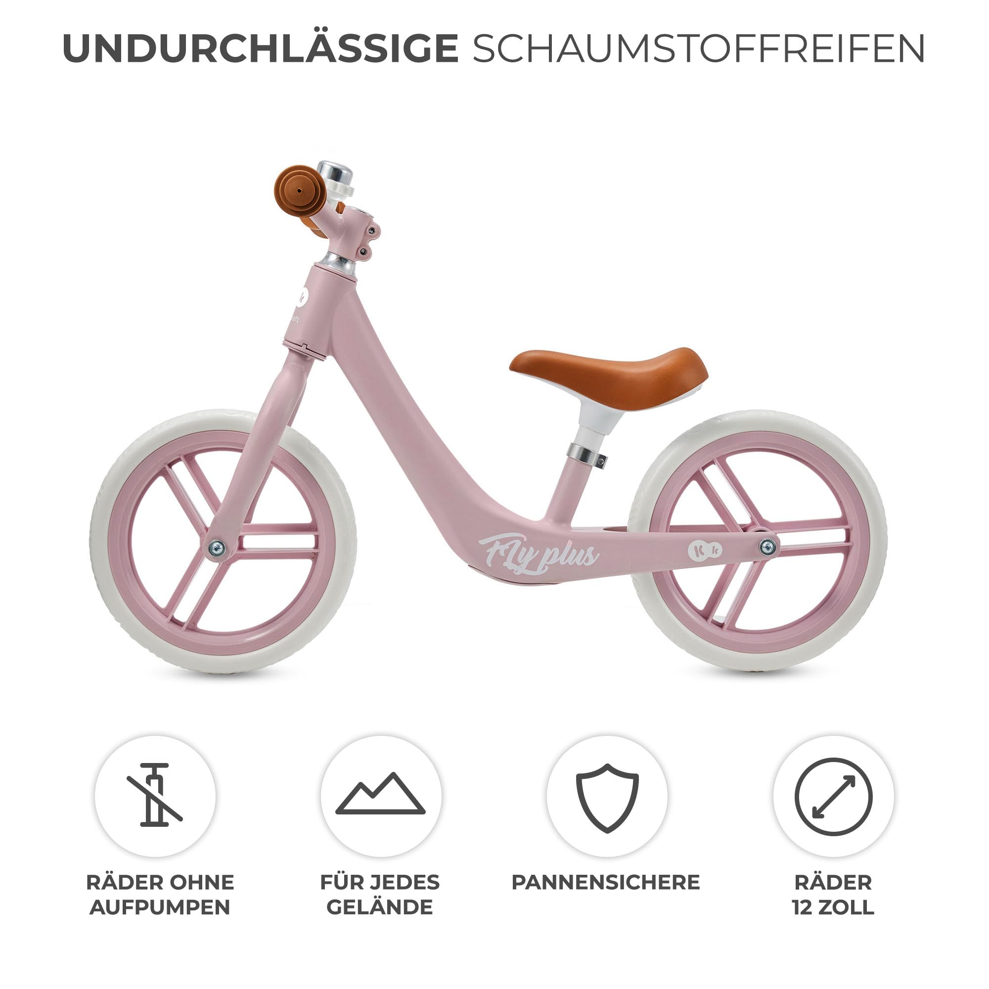 kinderkraft-fly-plus-laufrad-rosa-12-zoll-ab-2-jahre image 4