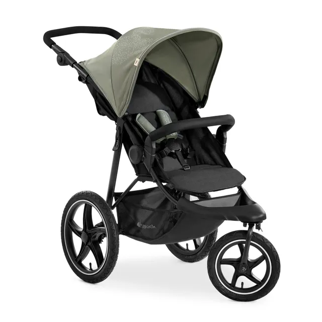 hauck-runner-2-buggy-schwarz-mit-luftr-dern-xl-liegefl-che image 1