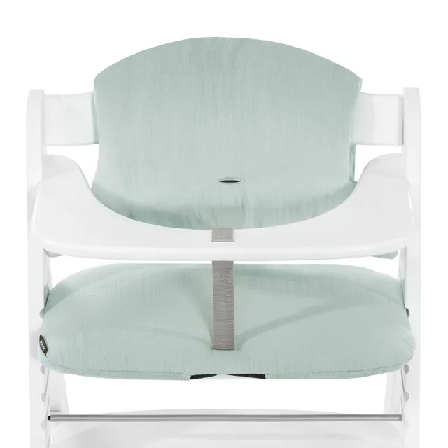 hauck-highchair-pad-select-auflage-muslin-mint-musselin image 1