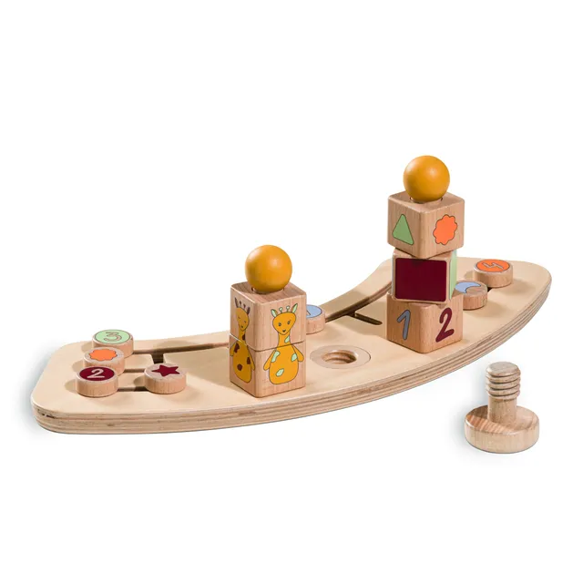 hauck-watch-me-play-sorting-sortierspiel-giraffe-holz-ab-18m image 1