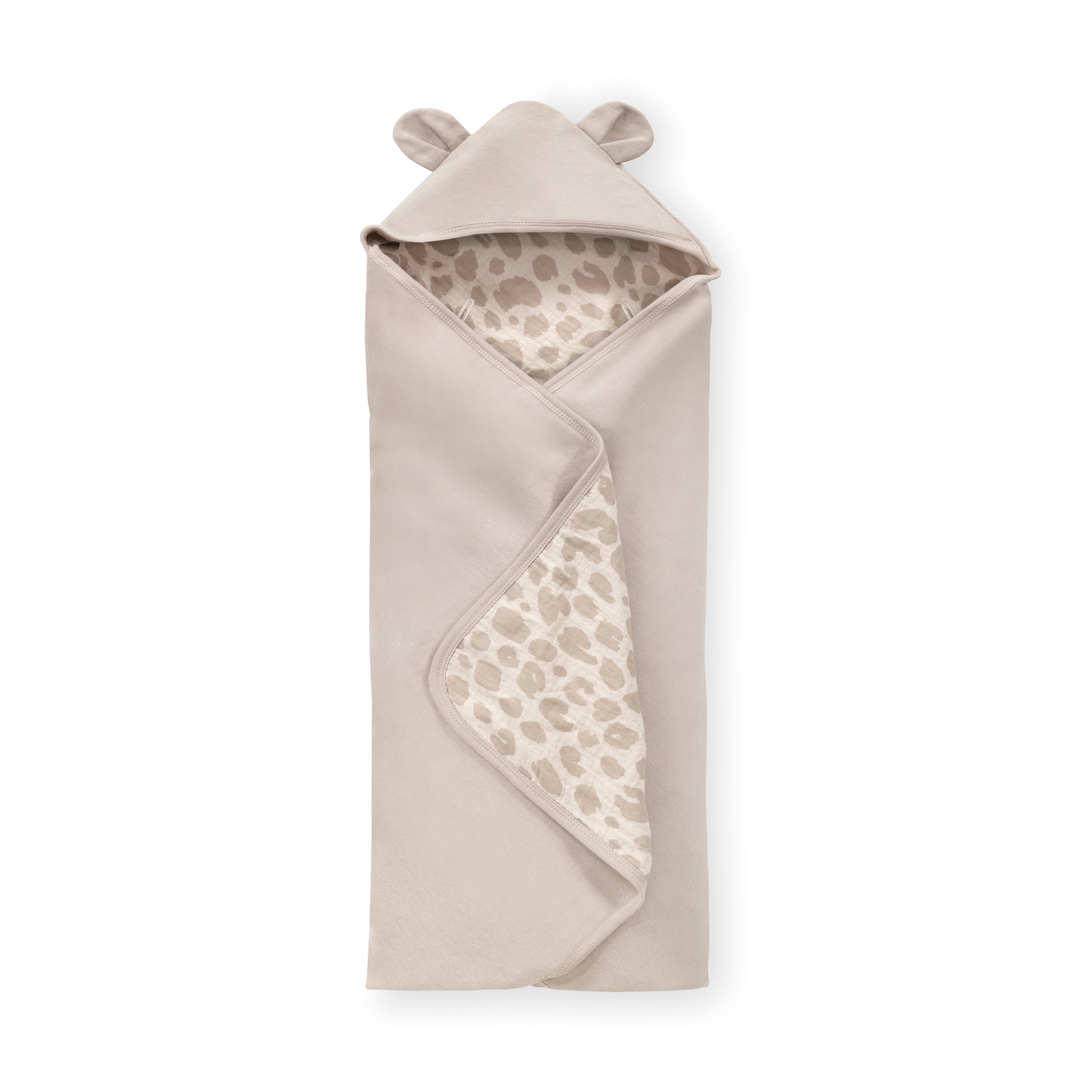 hauck-snuggle-n-dream-einschlagdecke-leaves-mint-baumwolle image 2