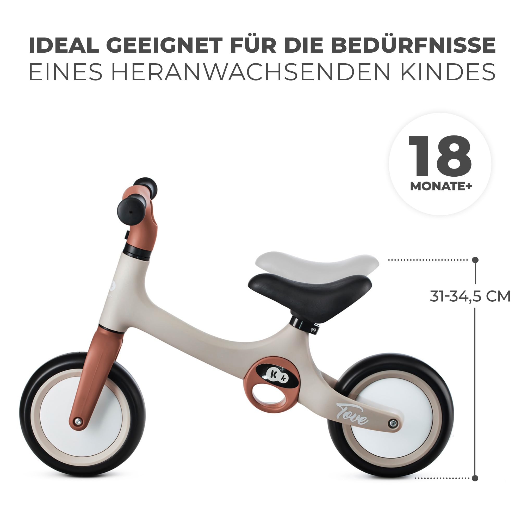 kinderkraft-tove-laufrad-beige-verstellbar-2-kg image 3